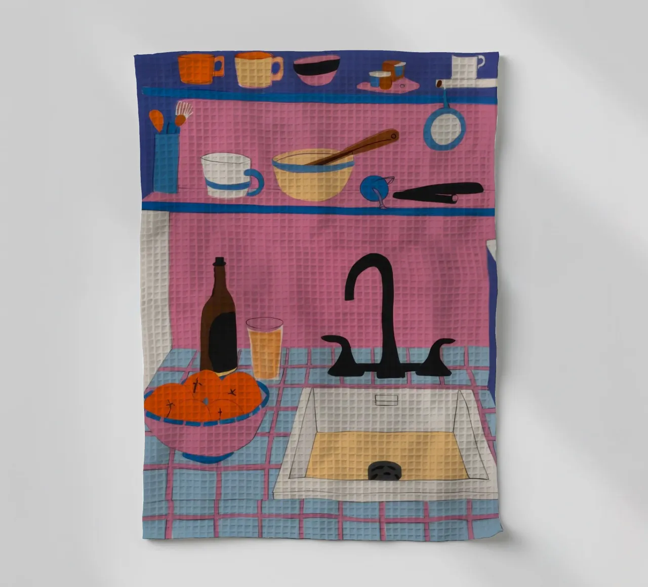 Cucina Disordine colorato canovaccio da cucina da Prism Ritual