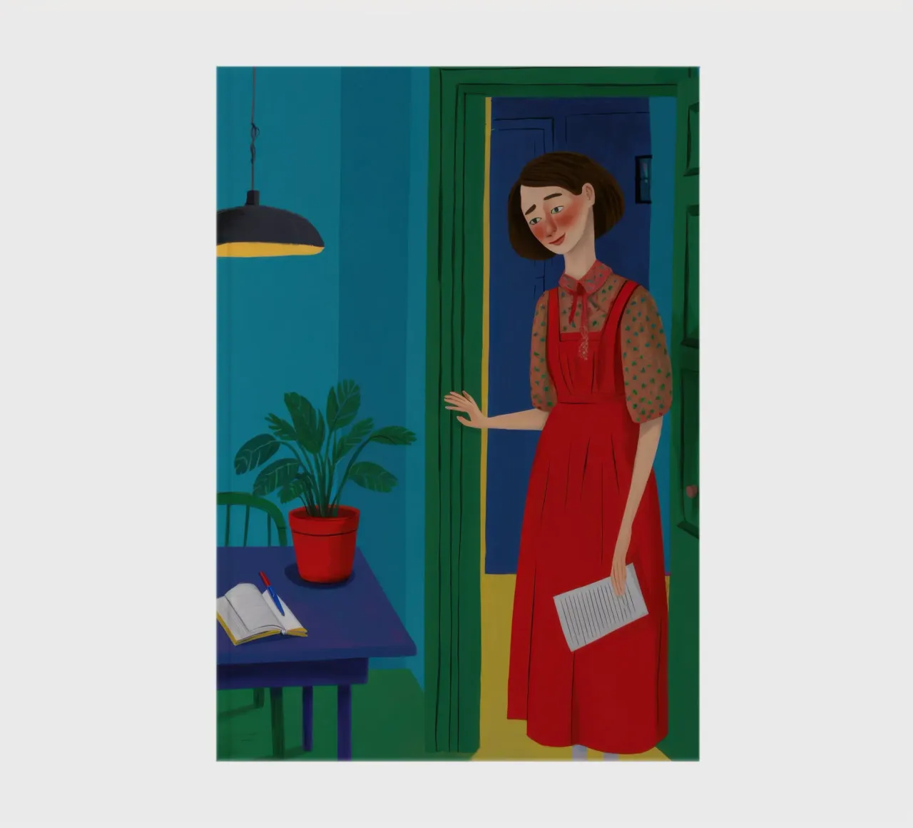 The Invitation notebook by Mythy Brush