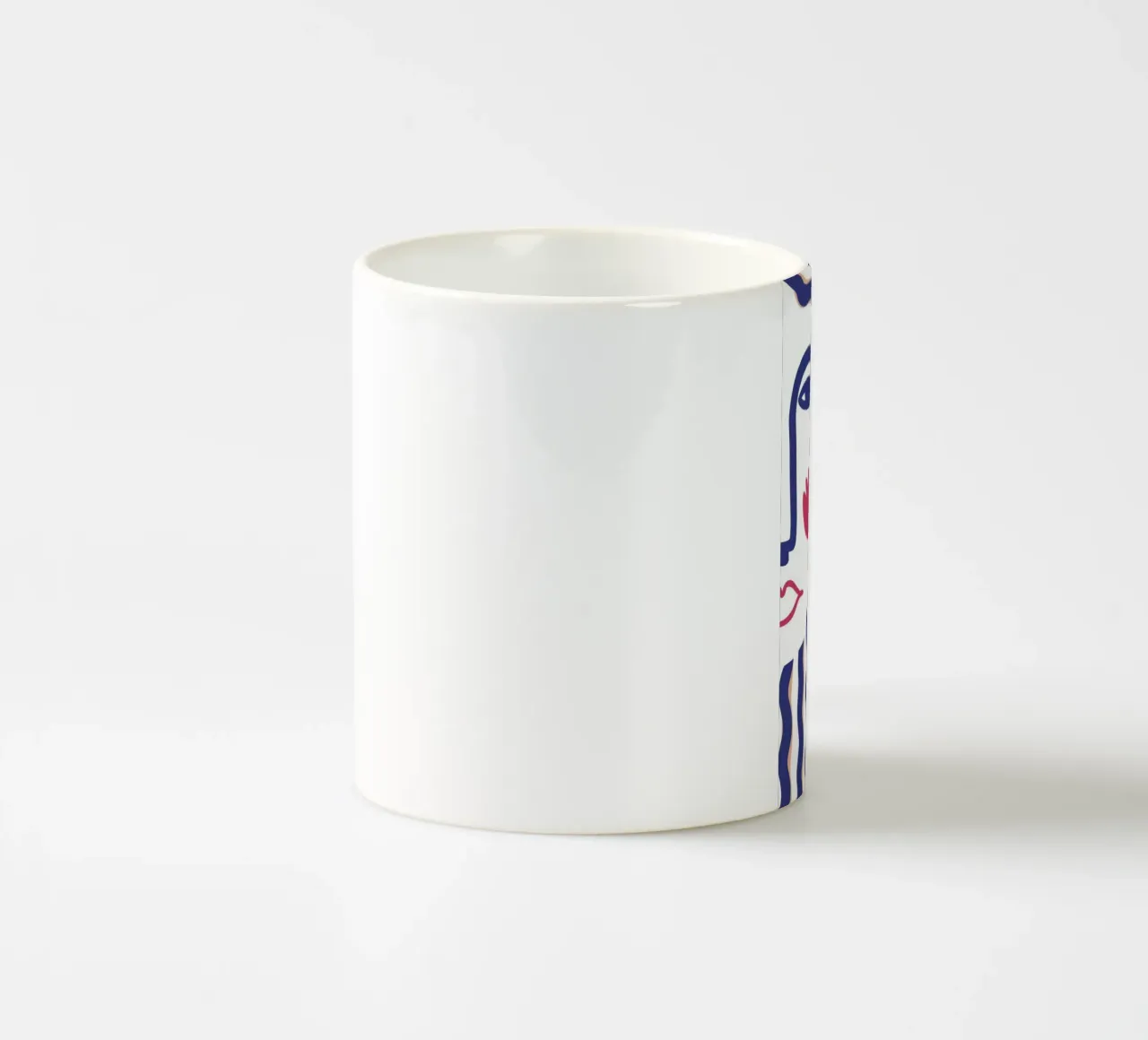 Sussurri nel profilo tazza in ceramica da Ink Pulse