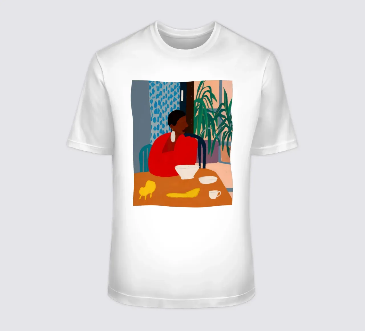 Contemplazione cremisi del mattino t-shirt da Prism Ritual