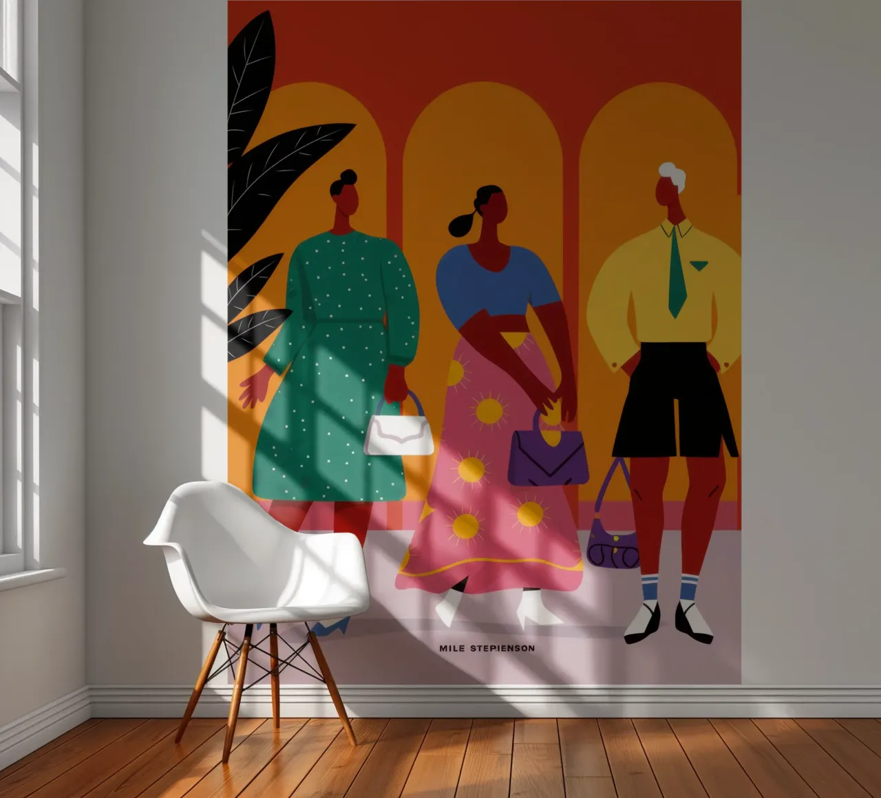 The Fashionable Trio photo wallpaper by Mythy Brush