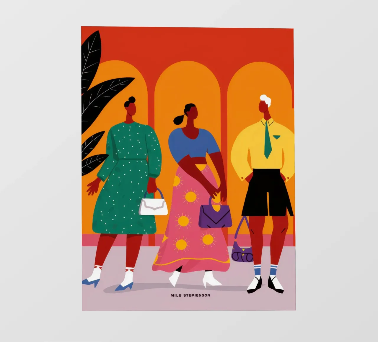 The Fashionable Trio photo wallpaper by Mythy Brush