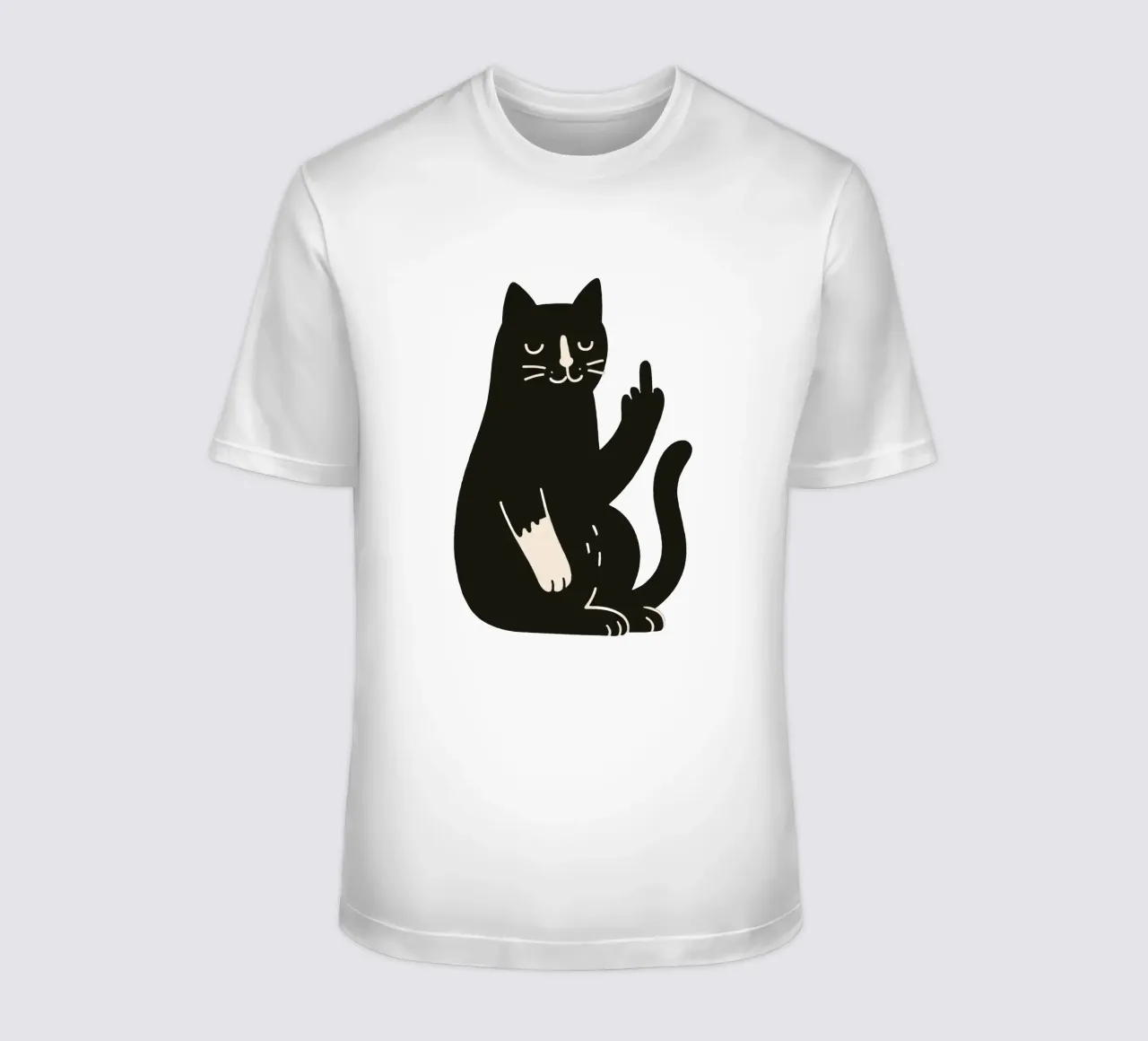 Zero F*cks Given - Cattitude Overload t-shirt de KUNSTstück