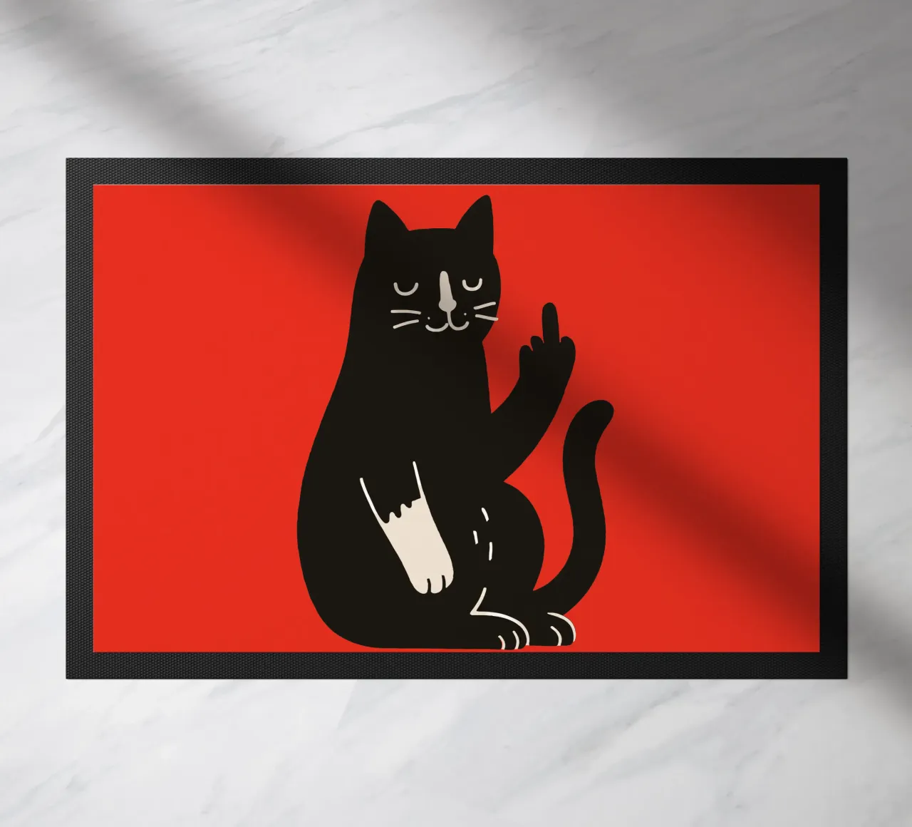 Zero F*cks Given - Cattitude Overload zerbino da KUNSTstück