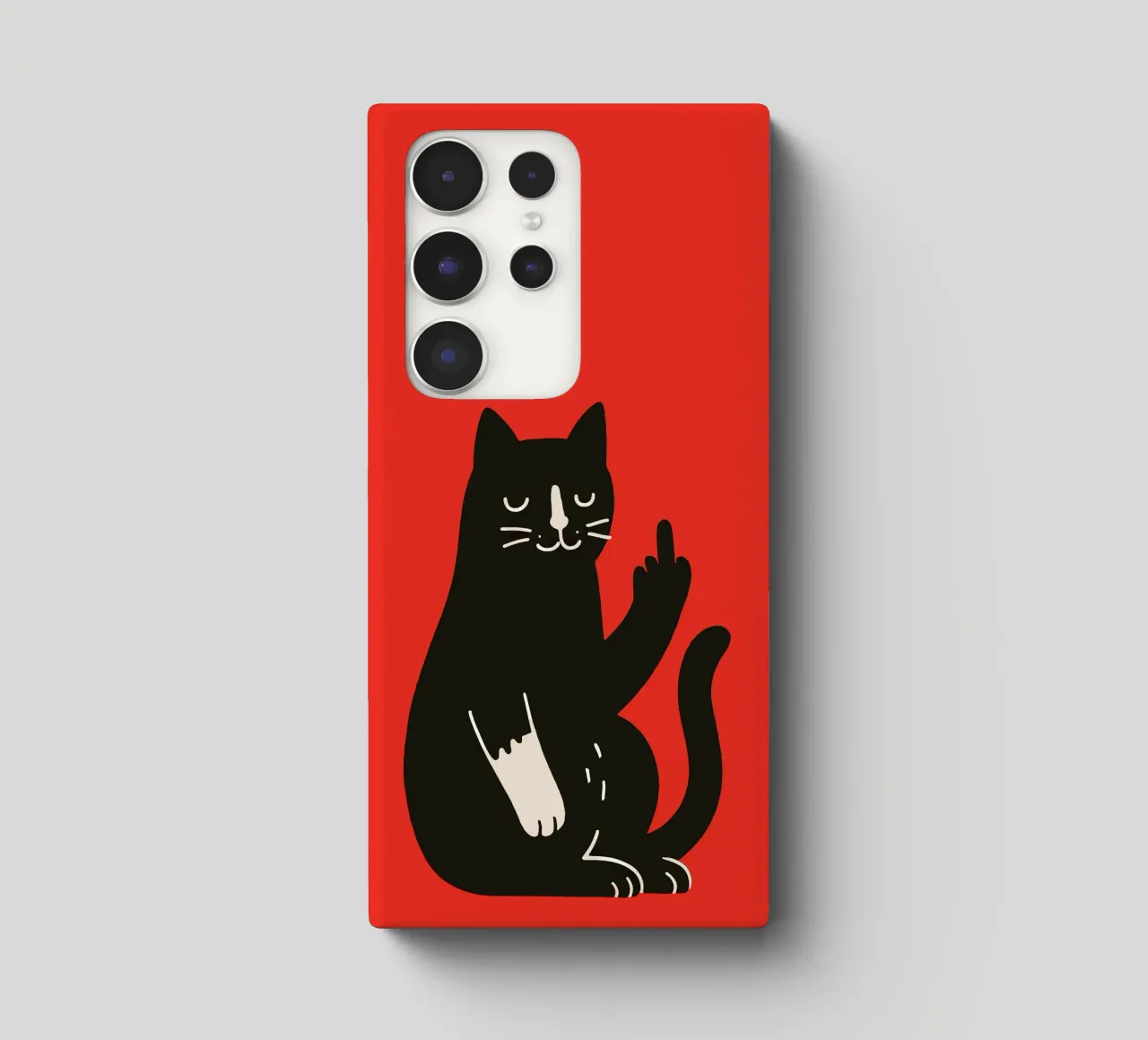 Zero F*cks Given - Cattitude Overload cover samsung da KUNSTstück