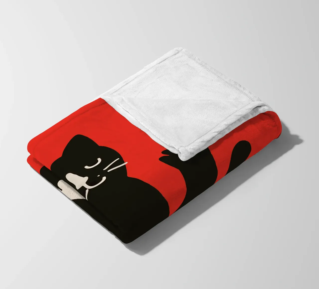Zero F*cks Given - Cattitude Overload coperta in pile da KUNSTstück