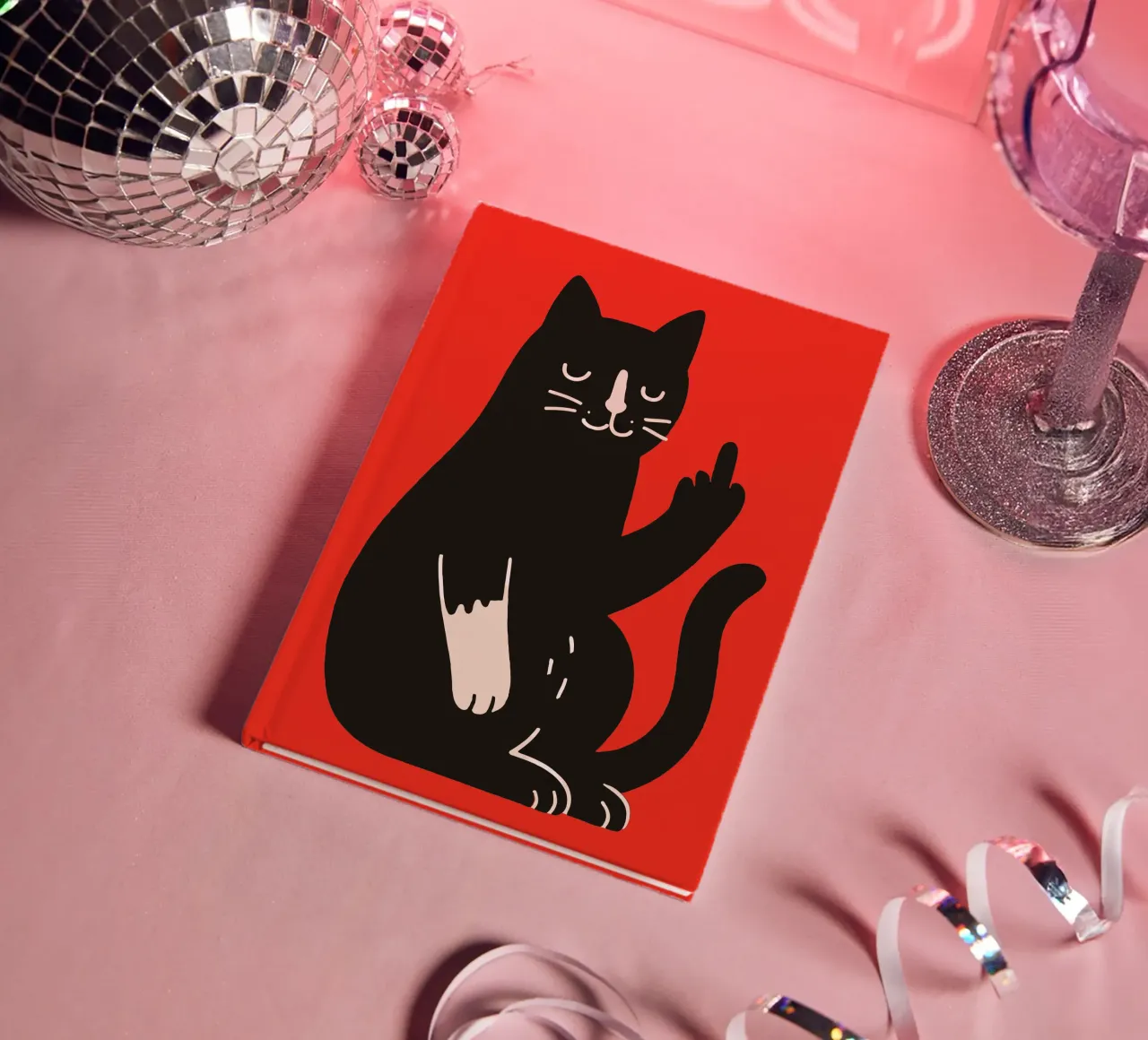 Zero F*cks Given - Cattitude Overload diario da KUNSTstück