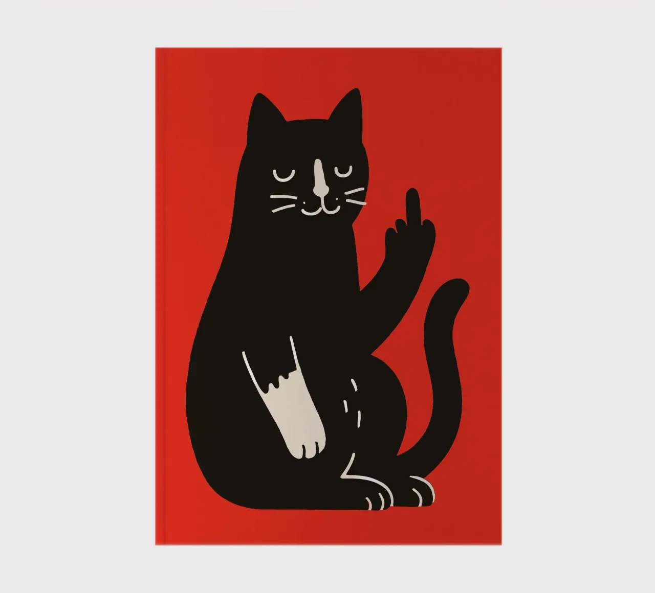 Zero F*cks Given - Cattitude Overload diario da KUNSTstück