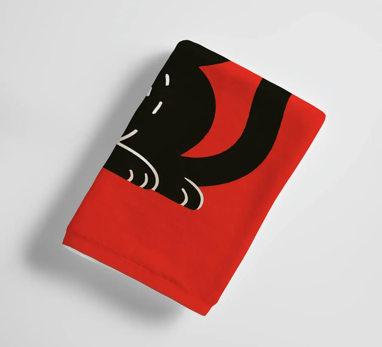 Zero F*cks Given - Cattitude Overload Handtuch von KUNSTstück