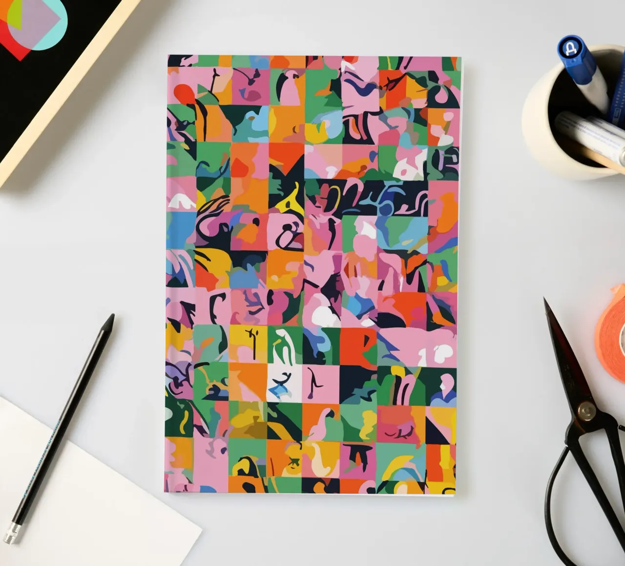 Life On A Checkerboard notebook by 83oranges