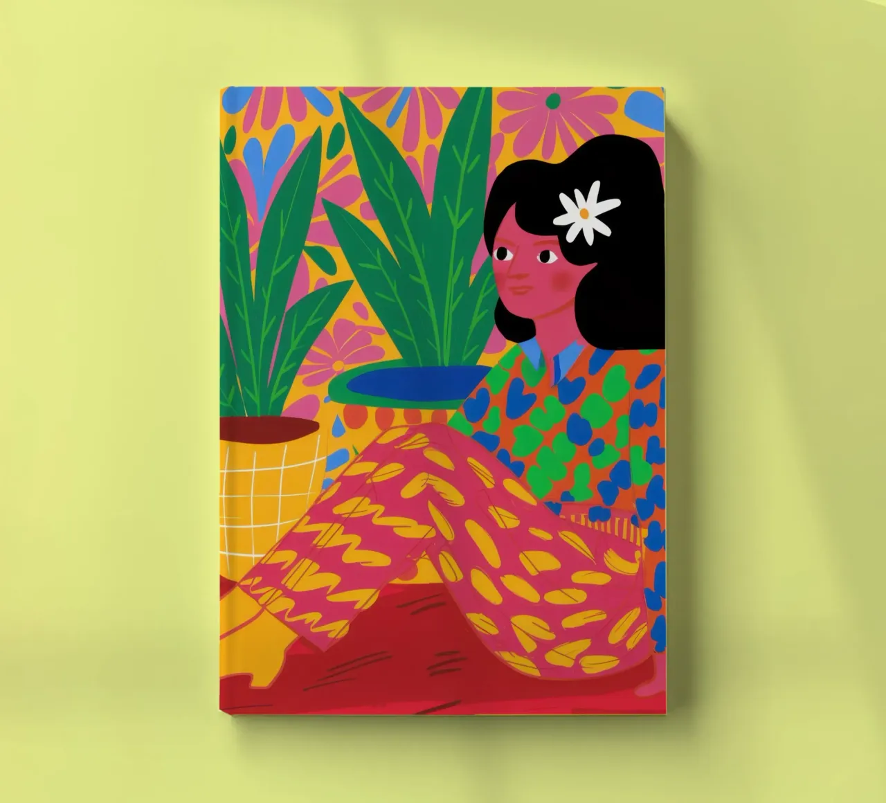 Boho Garden Repose notebook by Dream Gesso