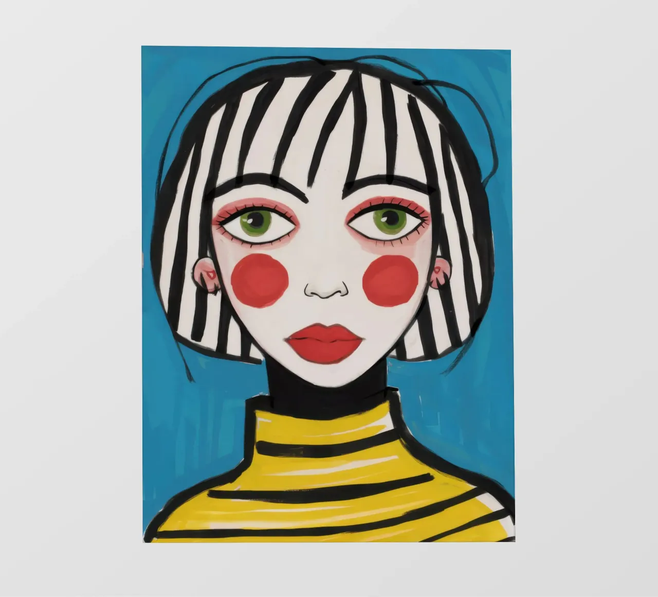 Sguardo malinconico bretone telo in pvc da Dream Gesso