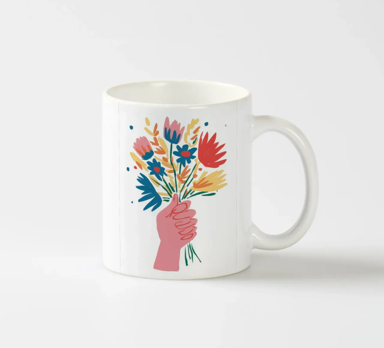 Gesto di fiori selvatici Joy tazza in ceramica da Giant Foxs