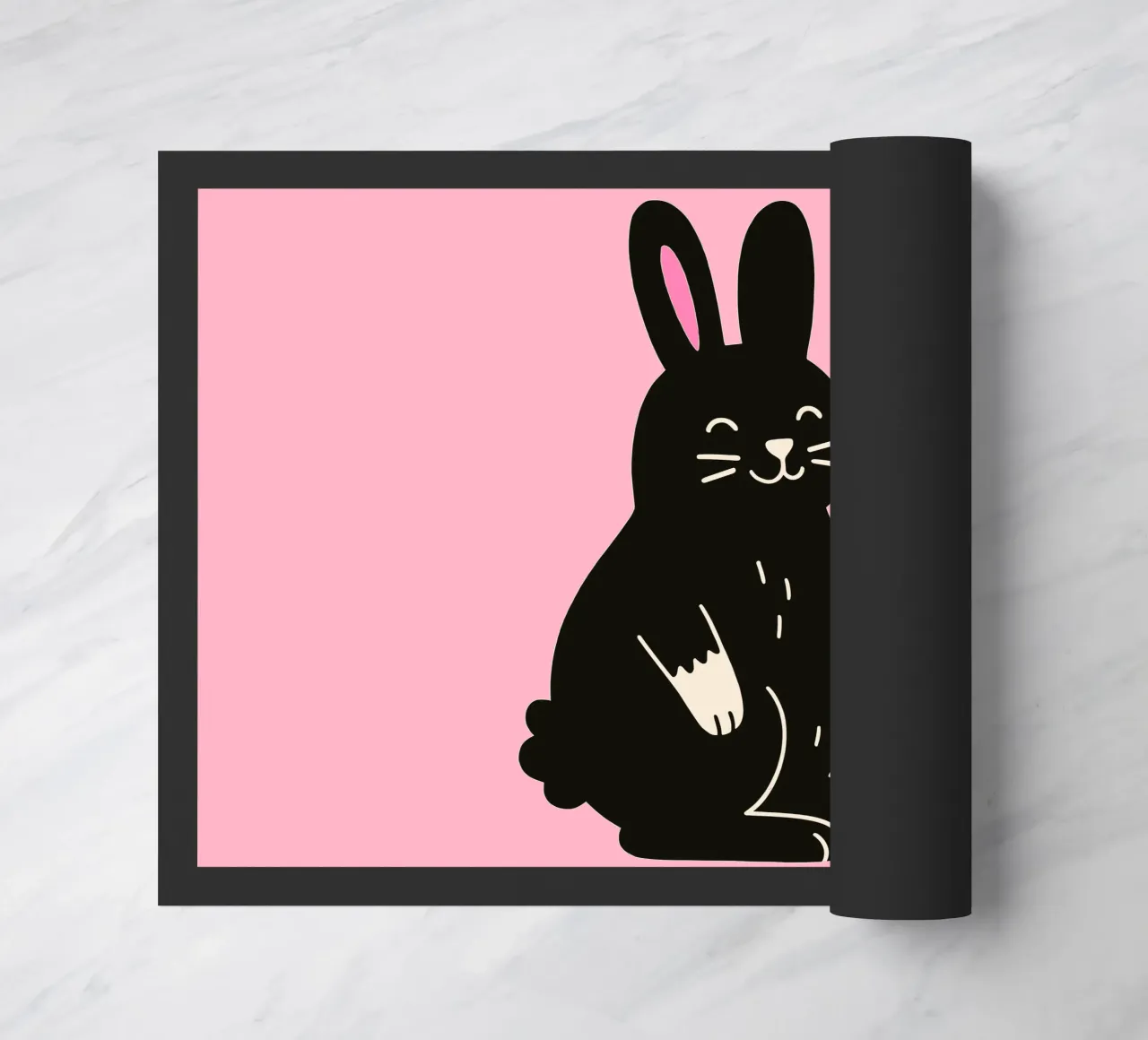 Fluffy but F*ck Off - Rude Rabbit Vibes zerbino da KUNSTstück