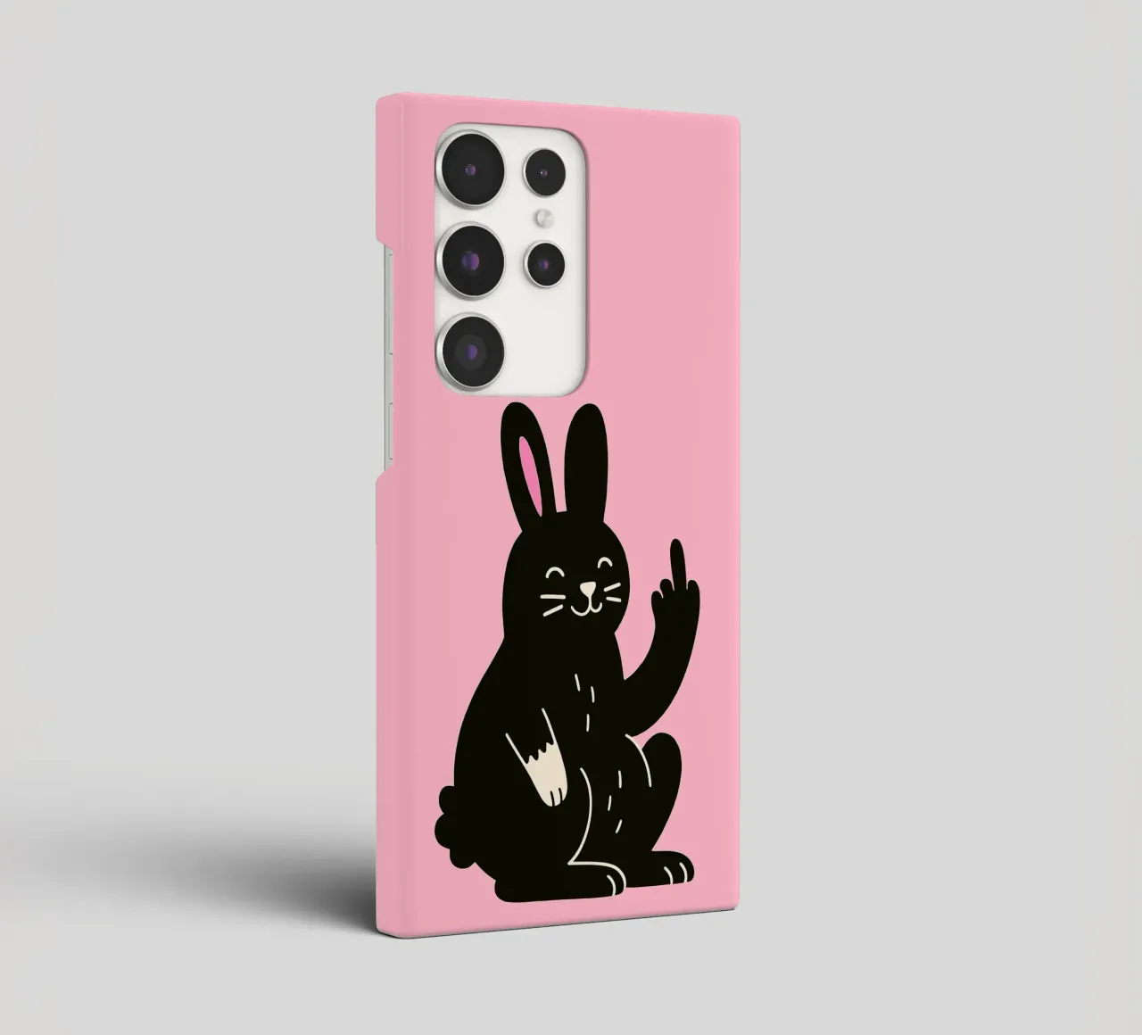 Fluffy but F*ck Off - Rude Rabbit Vibes cover samsung da KUNSTstück