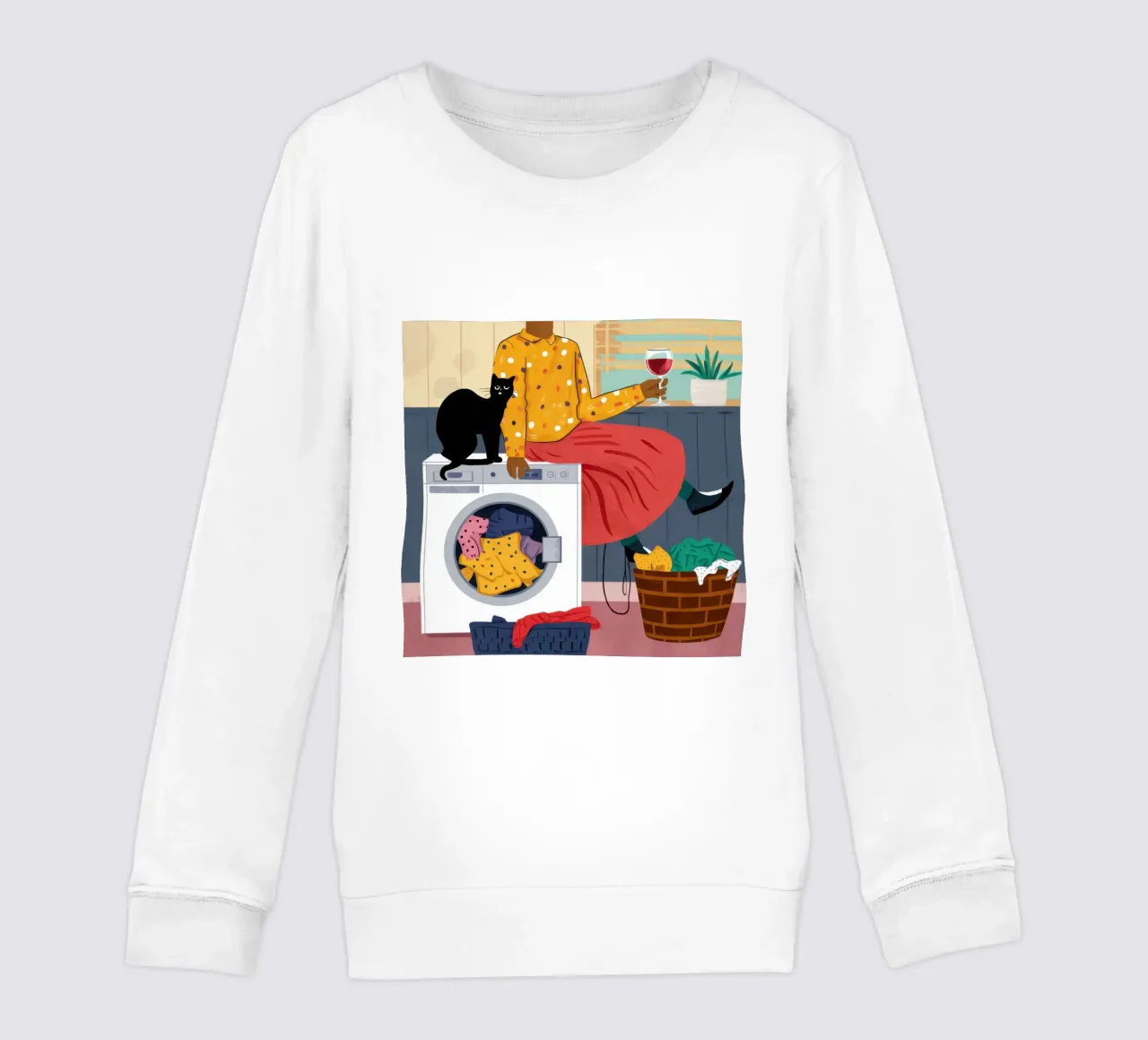 Tareas con un acompañante sudadera para niño de Mythy Brush