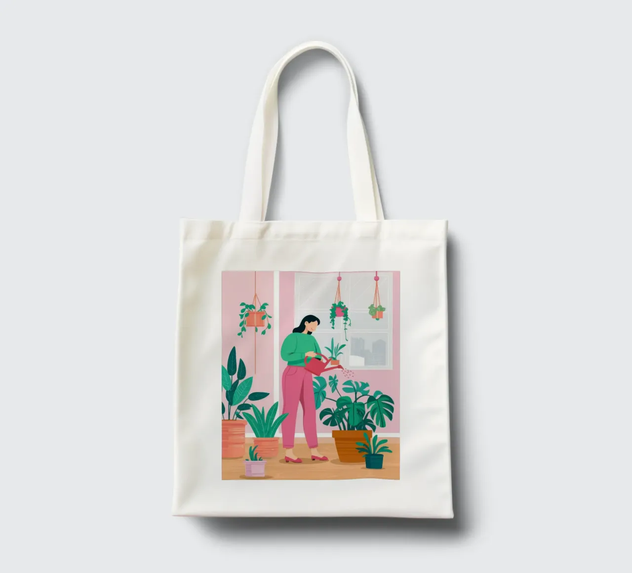 Guardian of the Greens tote bag by Ink Pulse