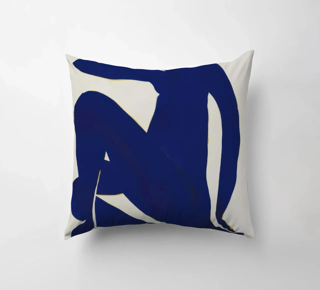 Azure Form Repose decorative cushion by Dream Gesso