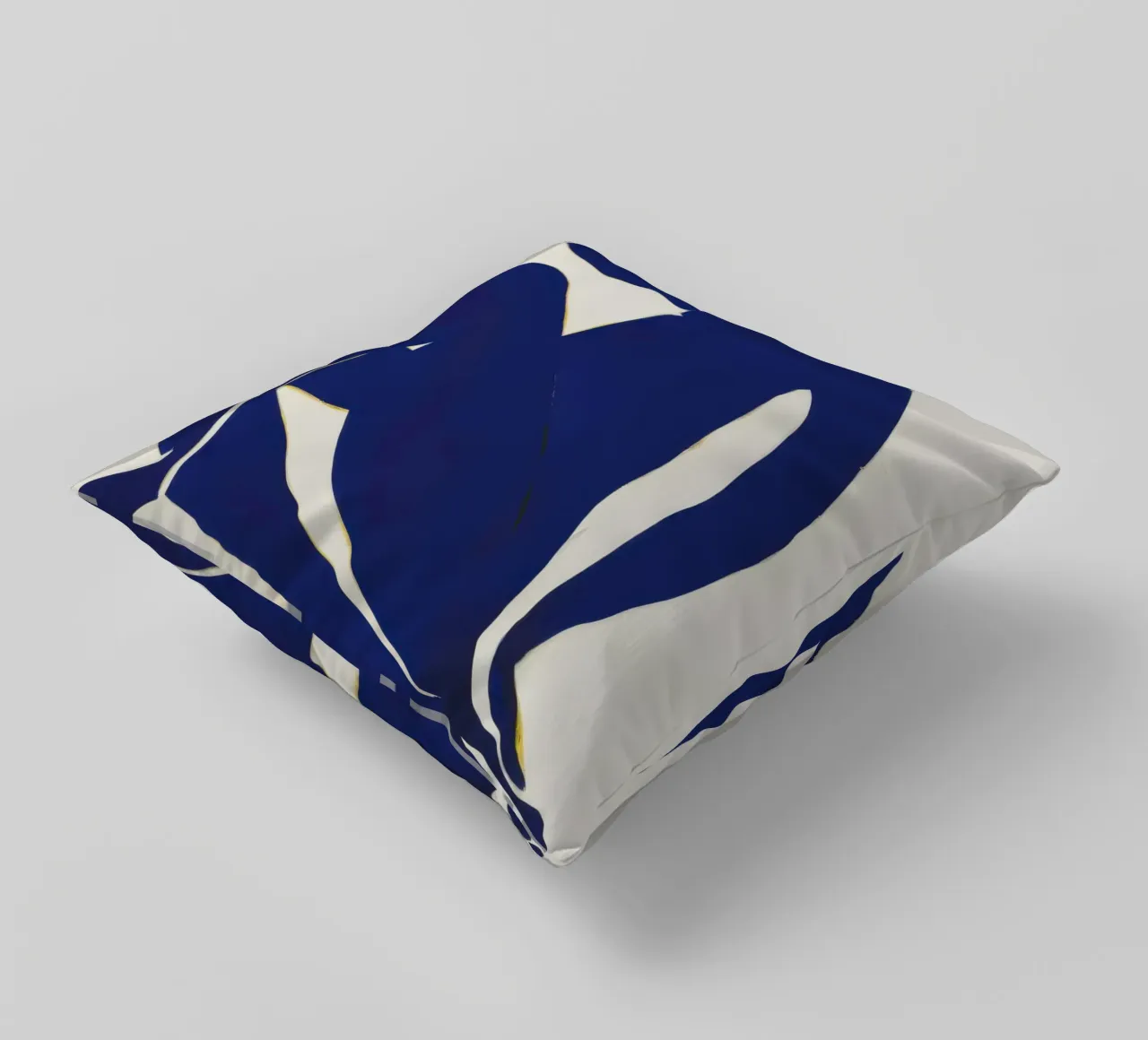 Azure Form Repose decorative cushion by Dream Gesso