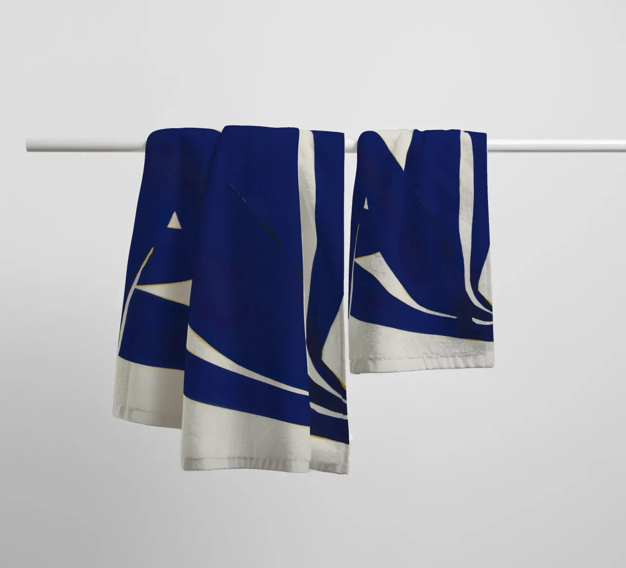 Azure Form Repose towel by Dream Gesso