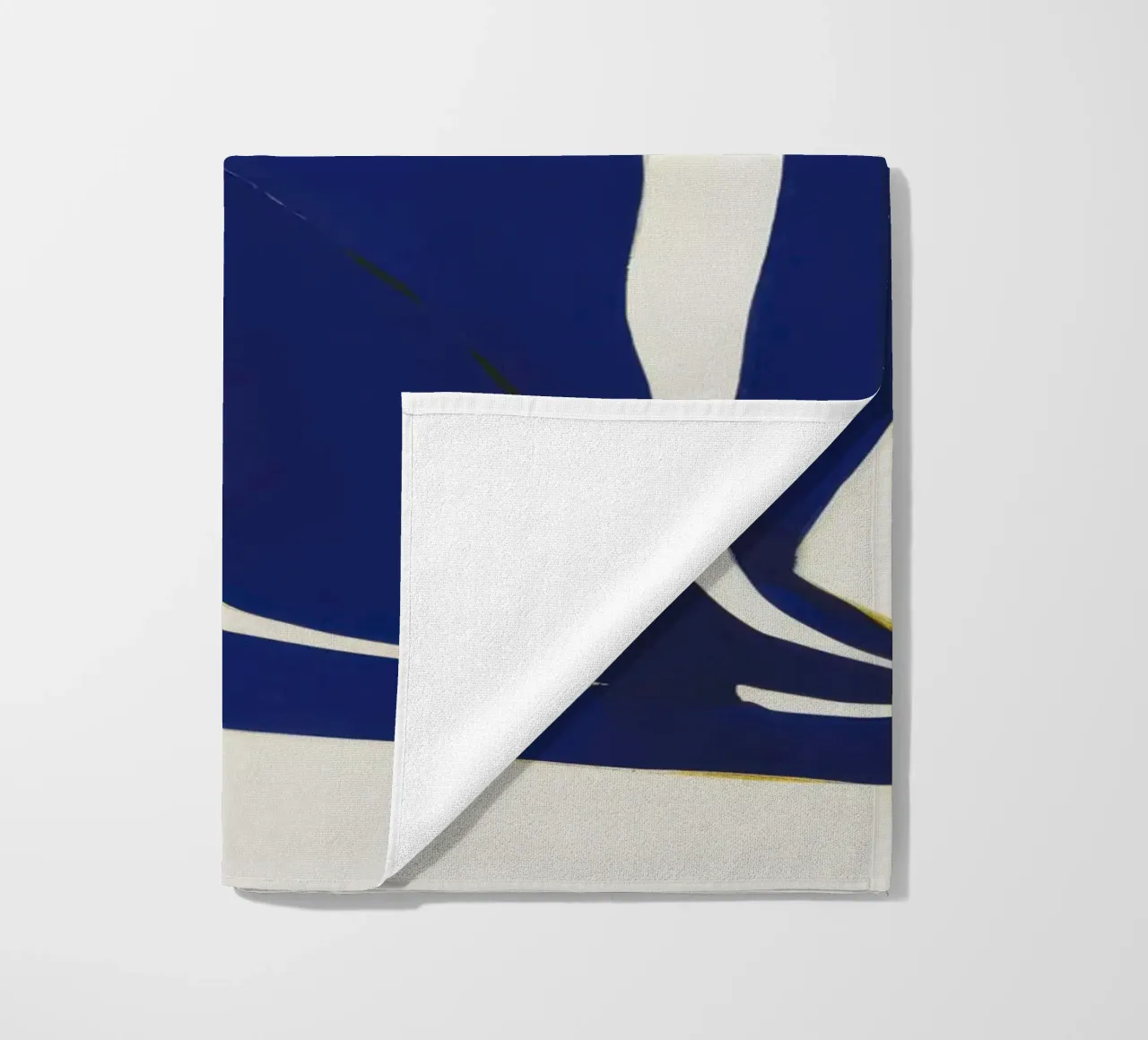 Azure Form Repose beach towel by Dream Gesso