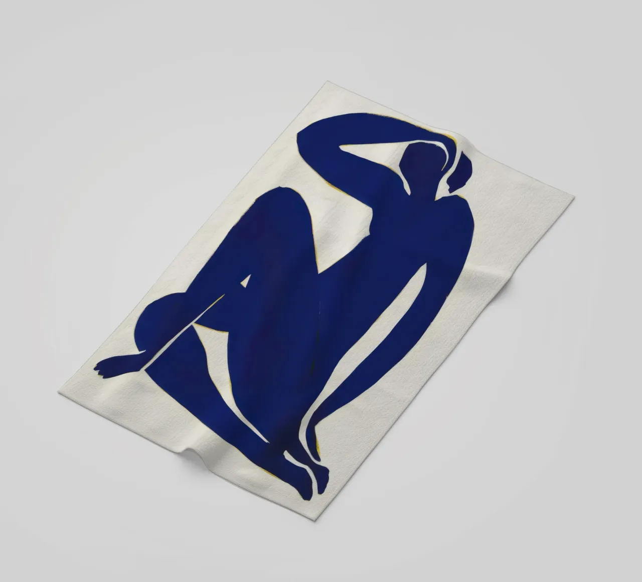 Azure Form Repose beach towel by Dream Gesso