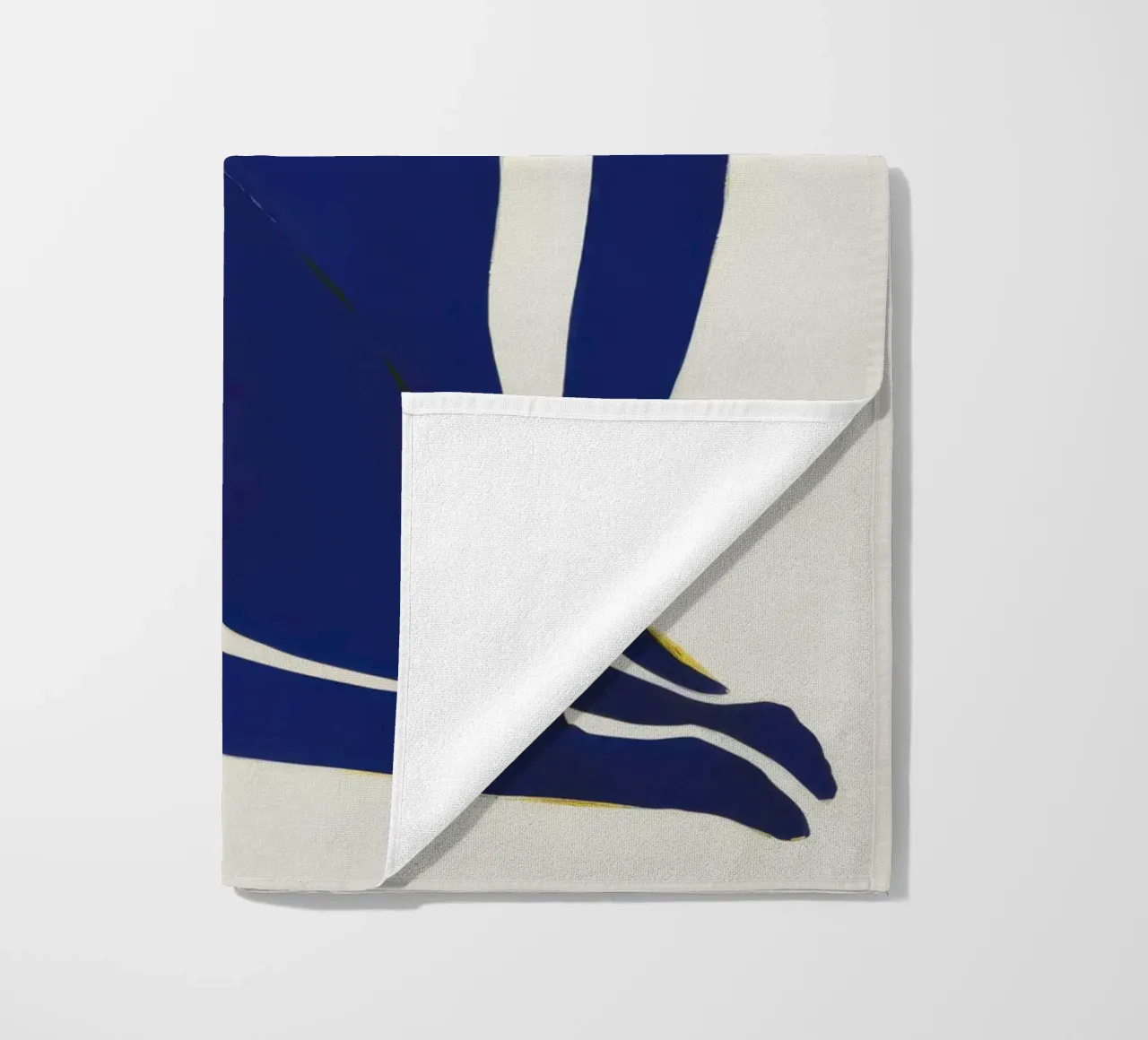 Azure Form Repose beach towel by Dream Gesso