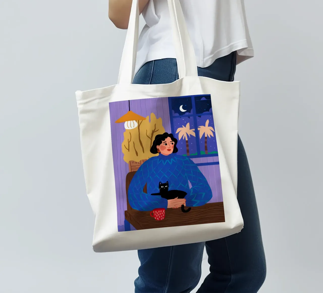 Compagni di ronda notturna borsa in juta da Mythy Brush