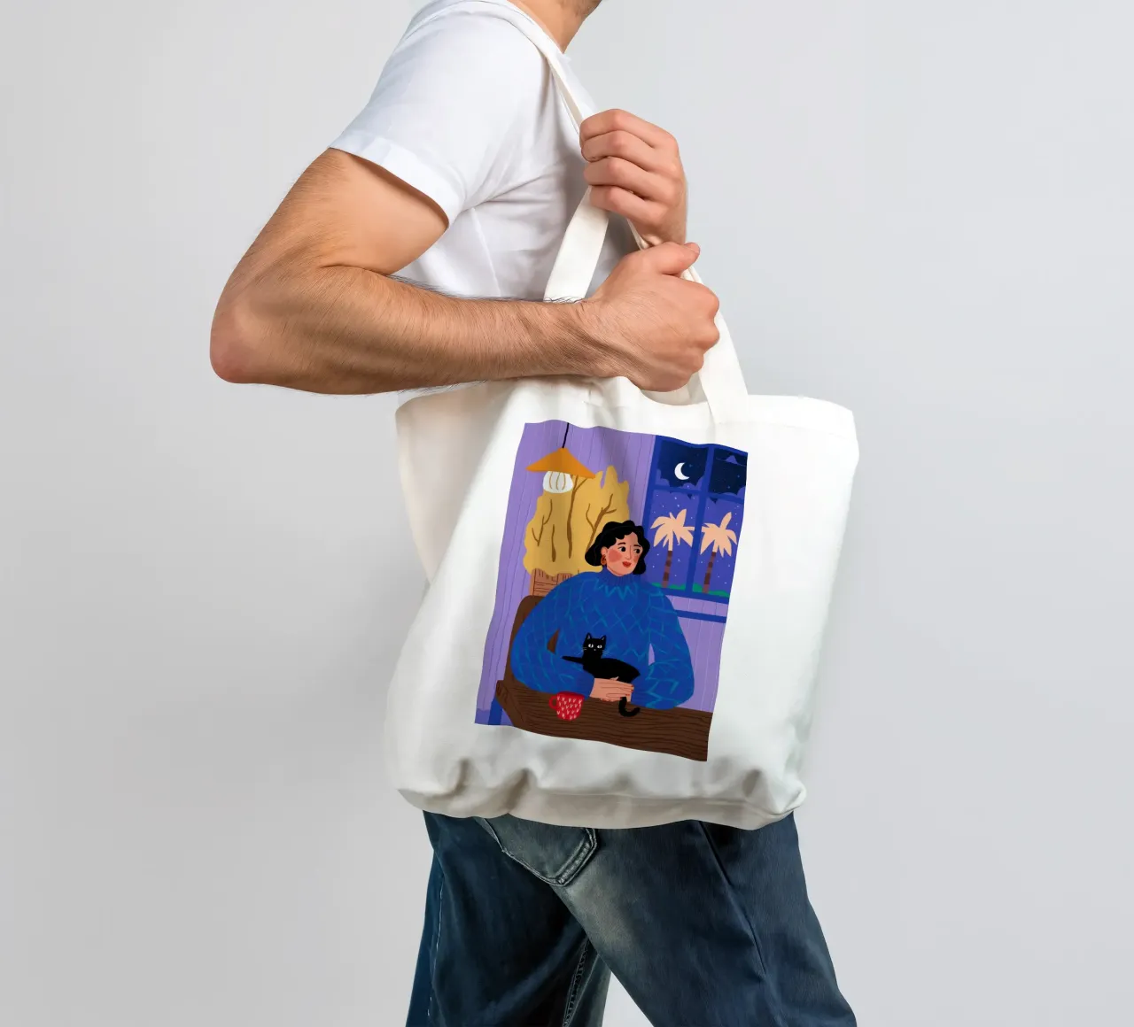 Compagni di ronda notturna borsa in juta da Mythy Brush