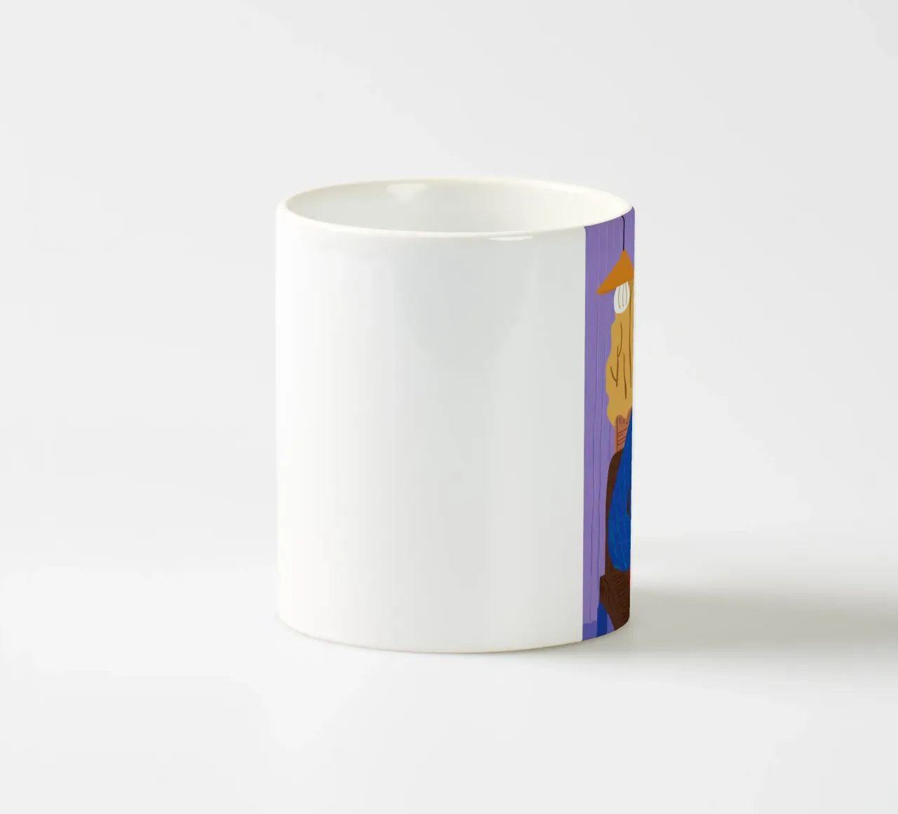 Compagni di ronda notturna tazza in ceramica da Mythy Brush