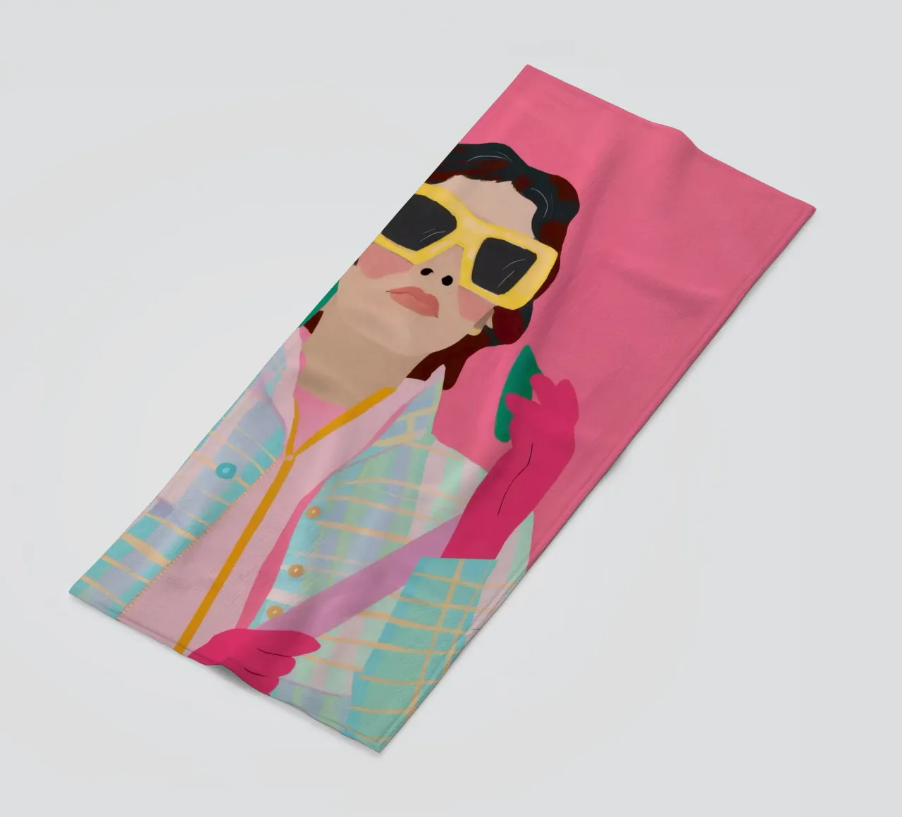 Rossetto Flash Pop Art telo mare da Giant Foxs