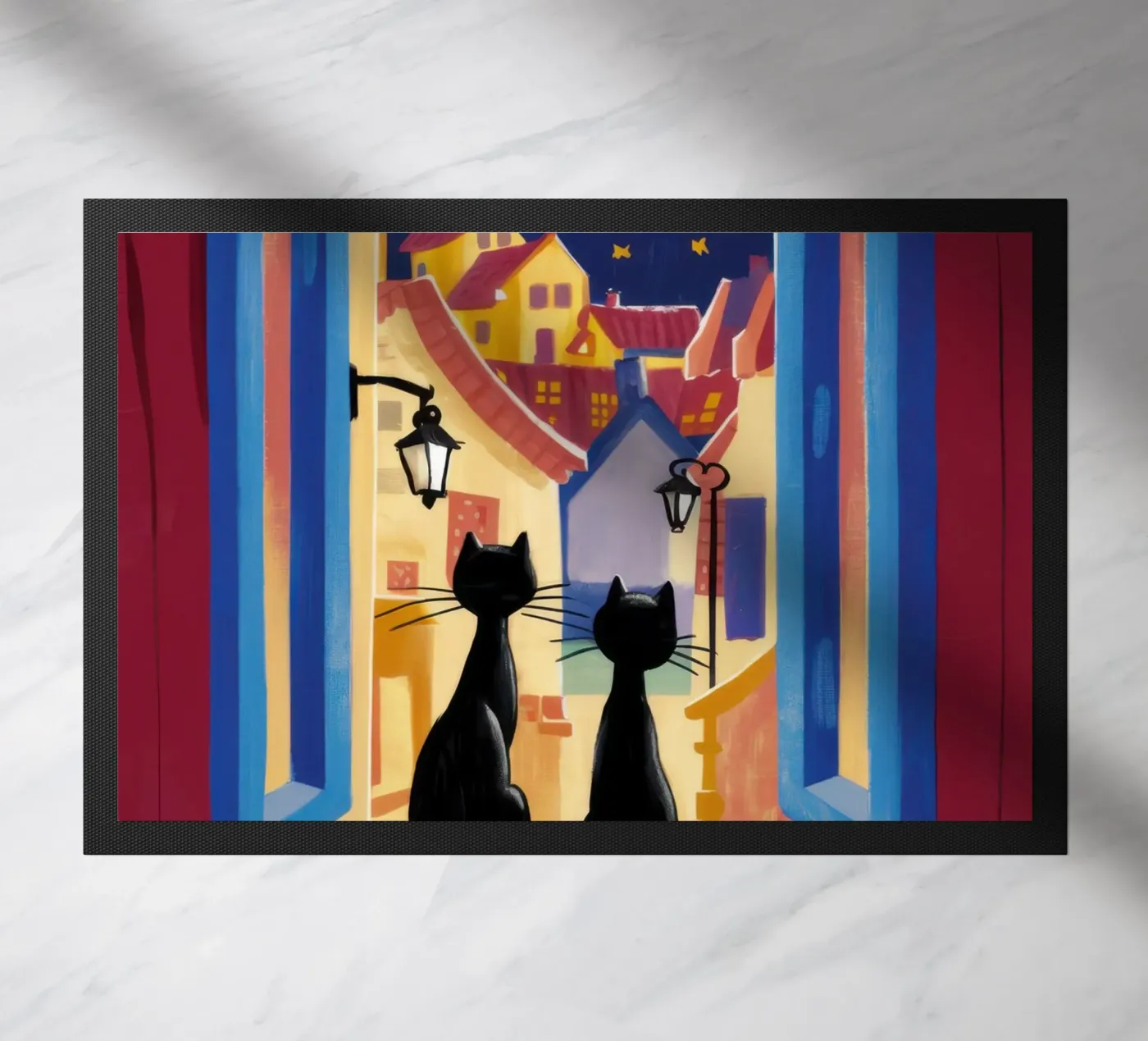 Gothic Window Observers paillasson de Ink Pulse