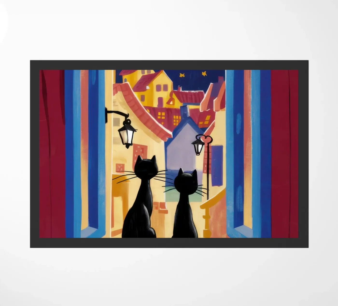 Gothic Window Observers paillasson de Ink Pulse