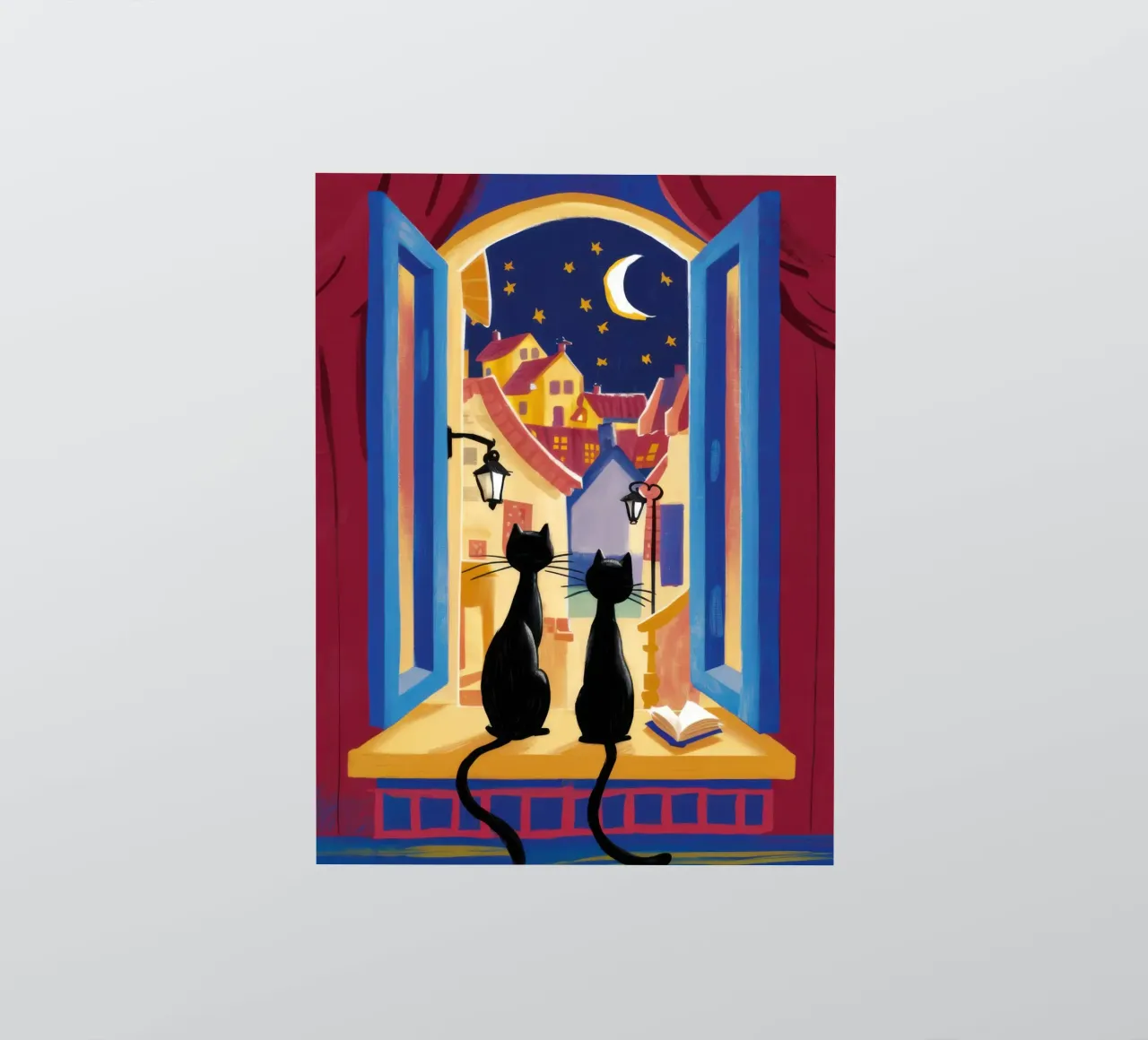 Gothic Window Observers sticker by Ink Pulse
