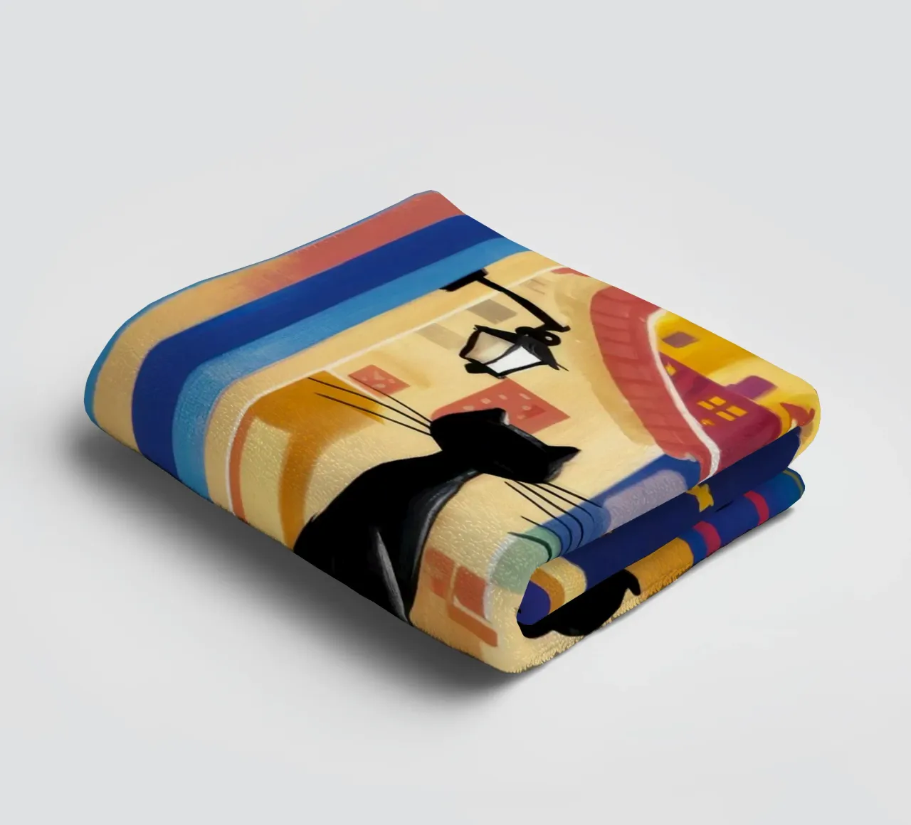 Gothic Window Observers towel by Ink Pulse