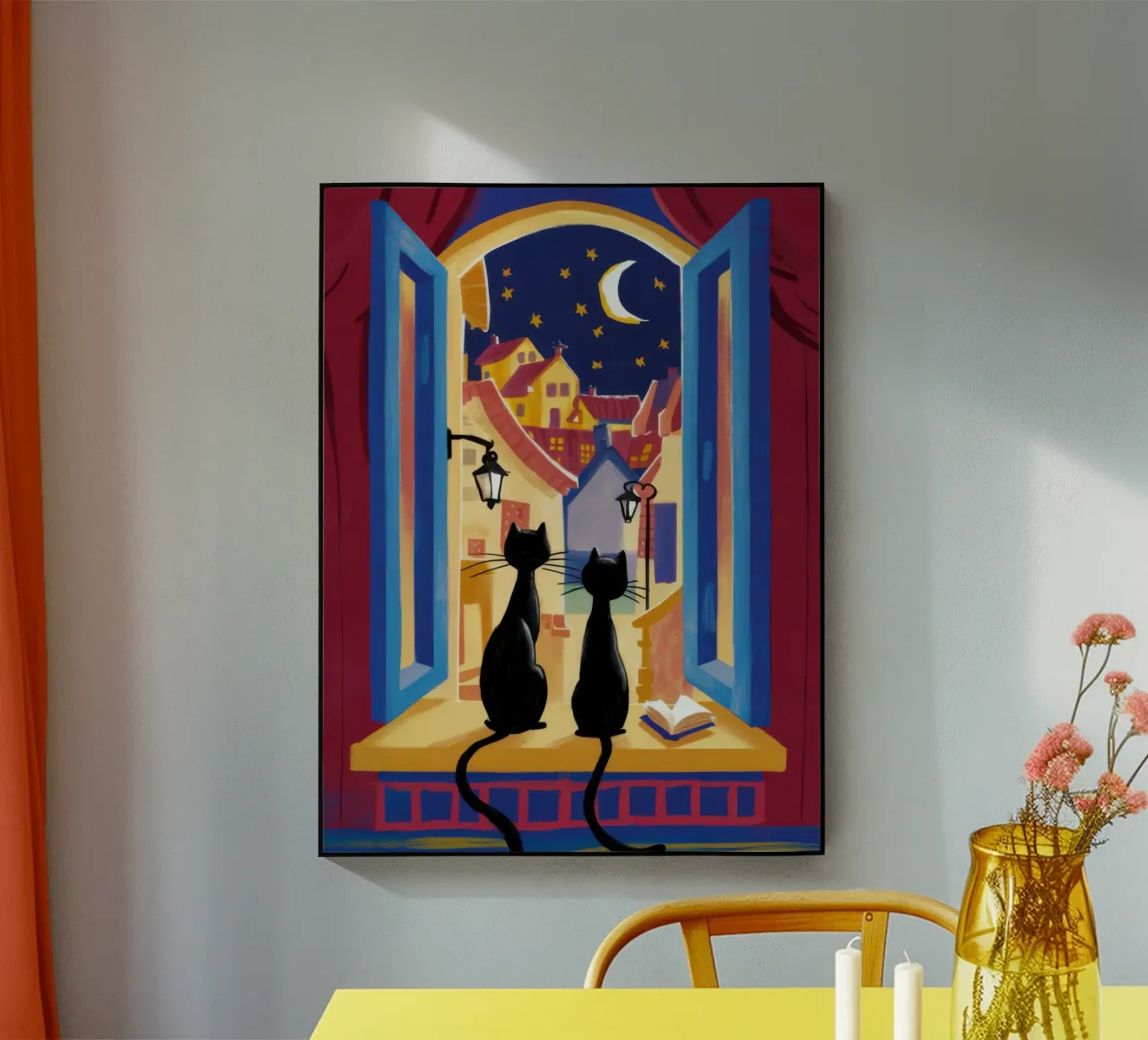 Gothic Window Observers acryl van Ink Pulse