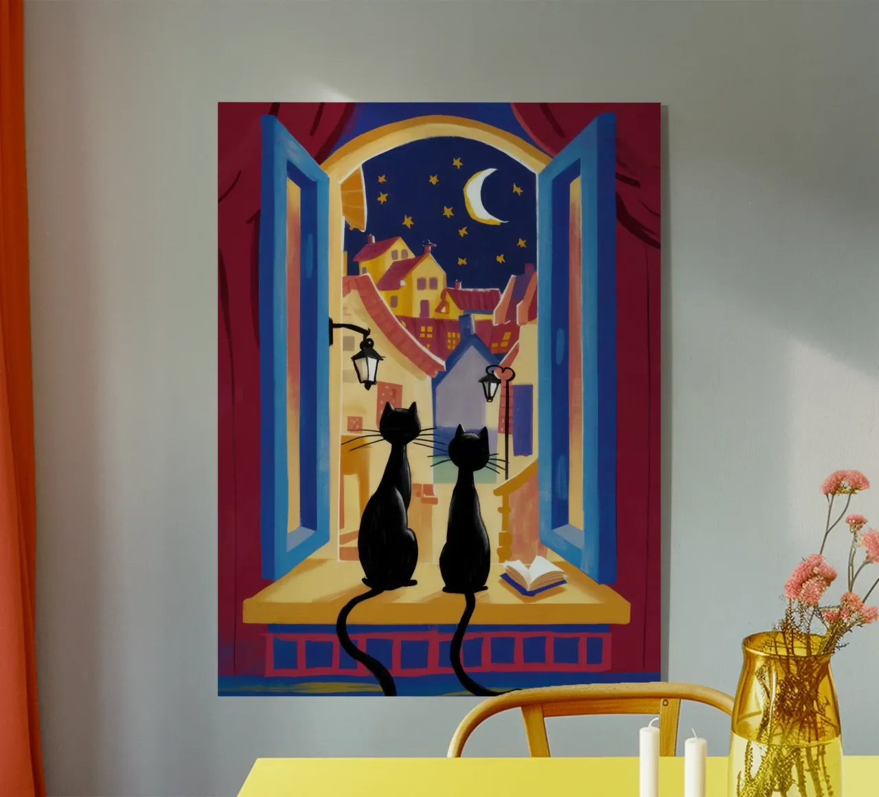 Gothic Window Observers acryl van Ink Pulse