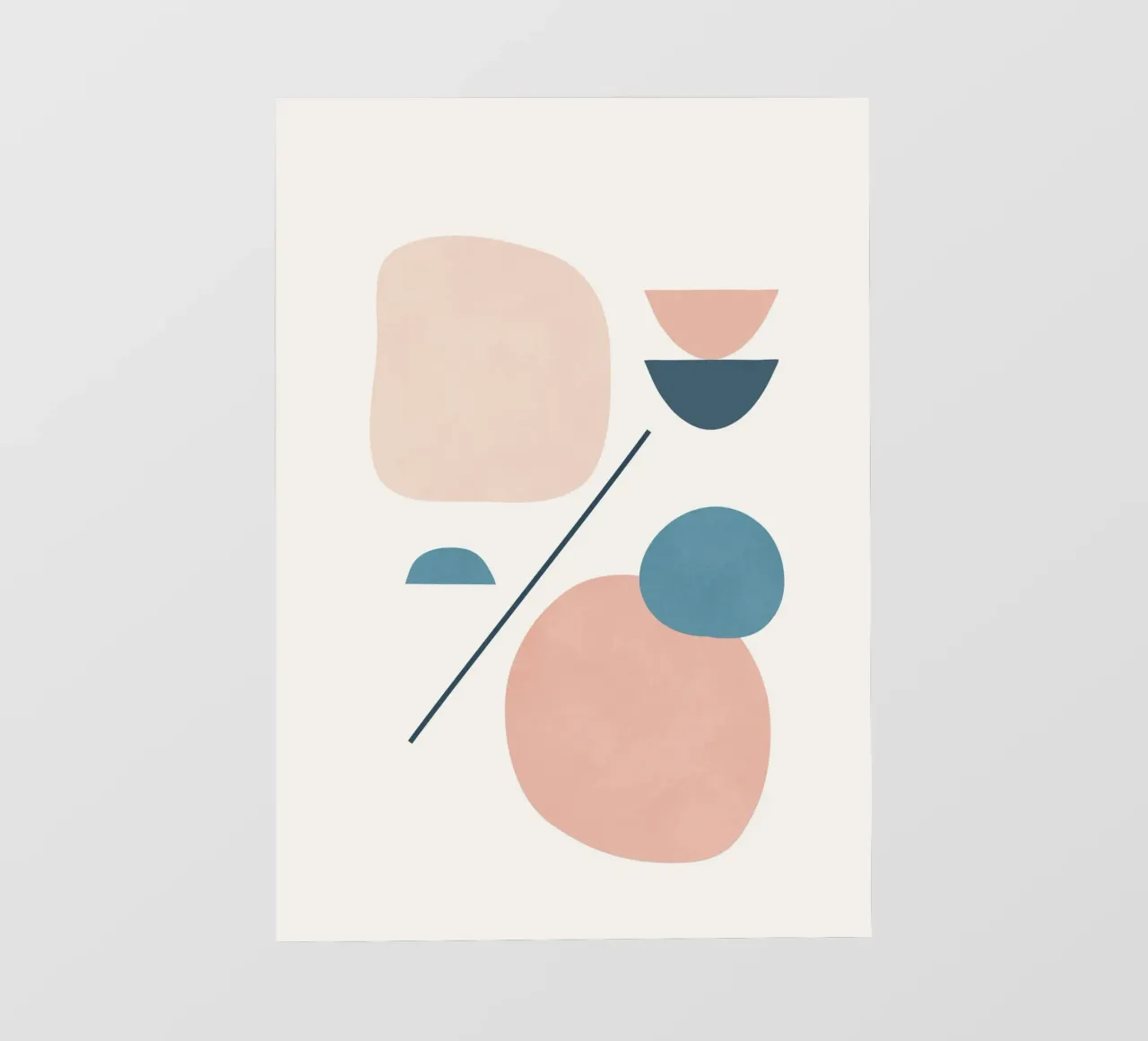 Abstract Minimal Shapes 33 pellicola backlit da cityart