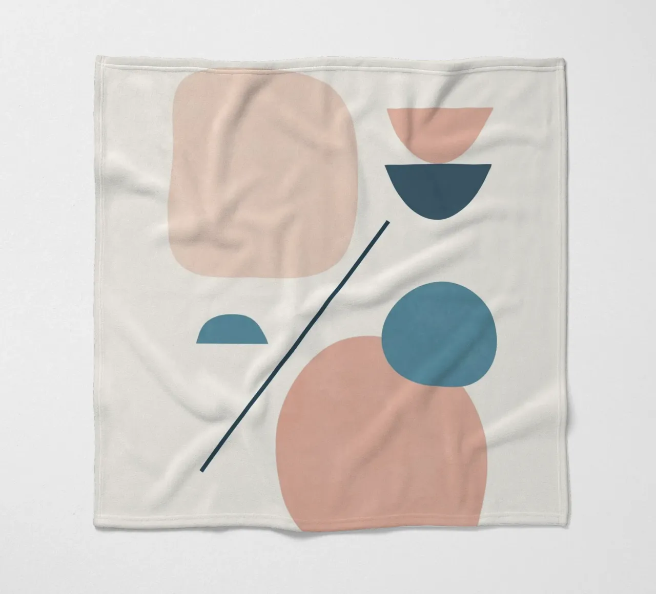 Abstract Minimal Shapes 33 coperta in pile da cityart