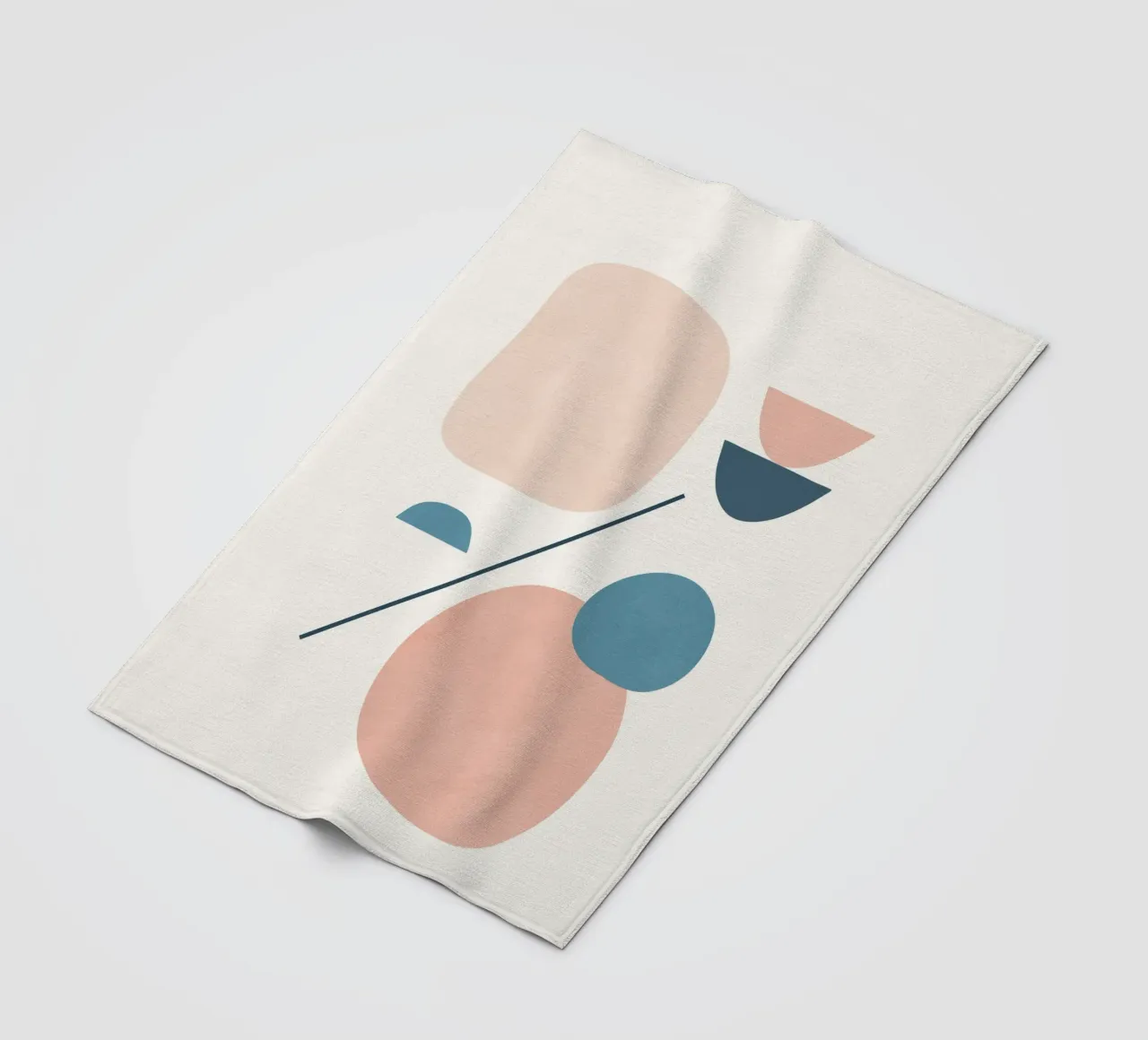 Abstract Minimal Shapes 33 coperta in pile da cityart