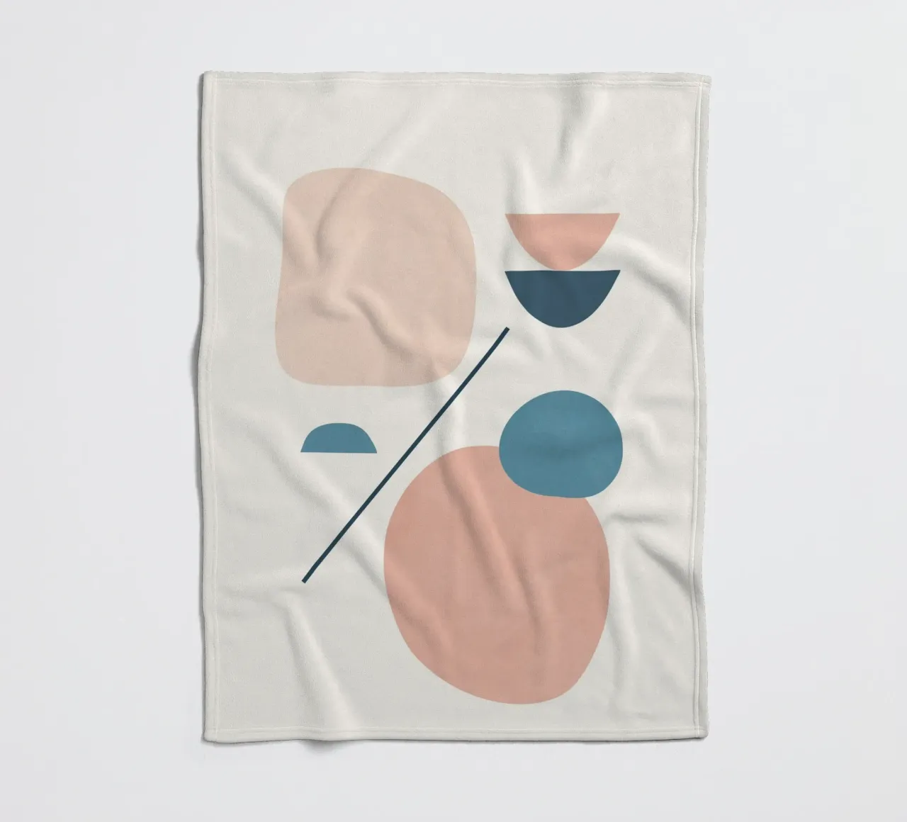 Abstract Minimal Shapes 33 coperta in pile da cityart