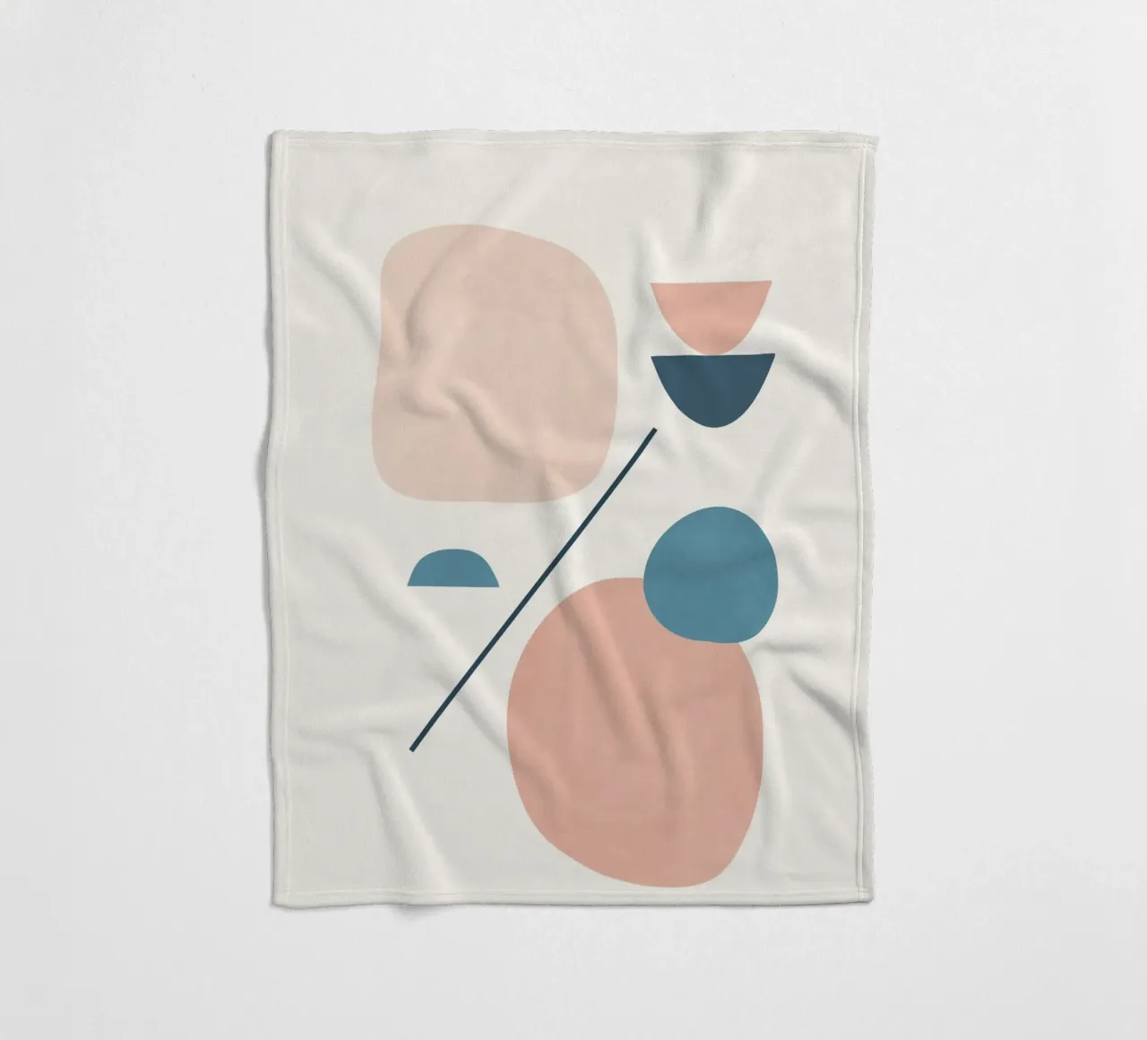 Abstract Minimal Shapes 33 coperta in pile da cityart