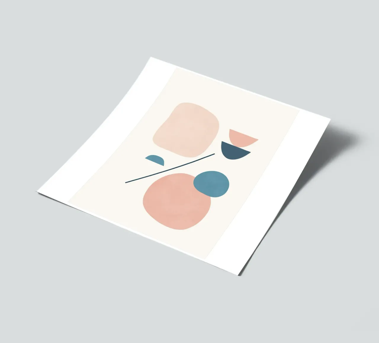 Abstract Minimal Shapes 33 foglio adesivo da cityart