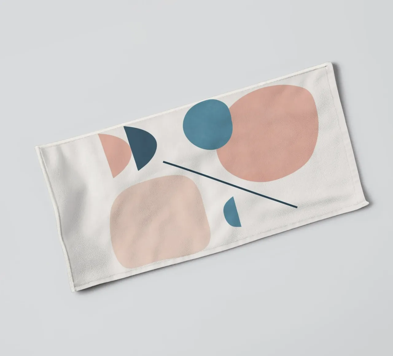 Abstract Minimal Shapes 33 towel by cityart
