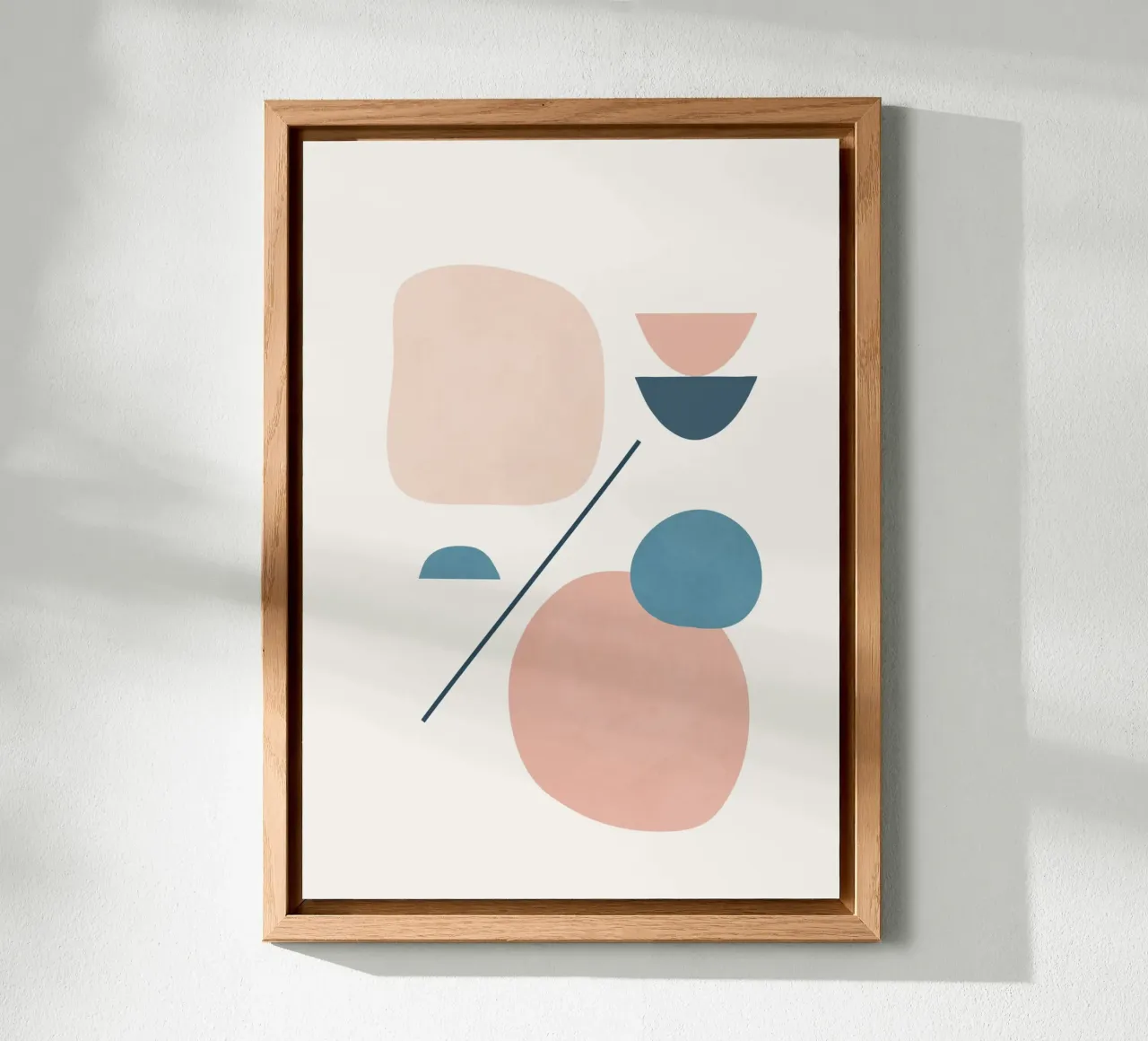 Abstract Minimal Shapes 33 alluminio dibond da cityart