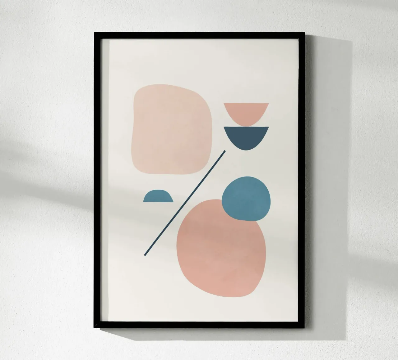 Abstract Minimal Shapes 33 carta hahnemühle da cityart