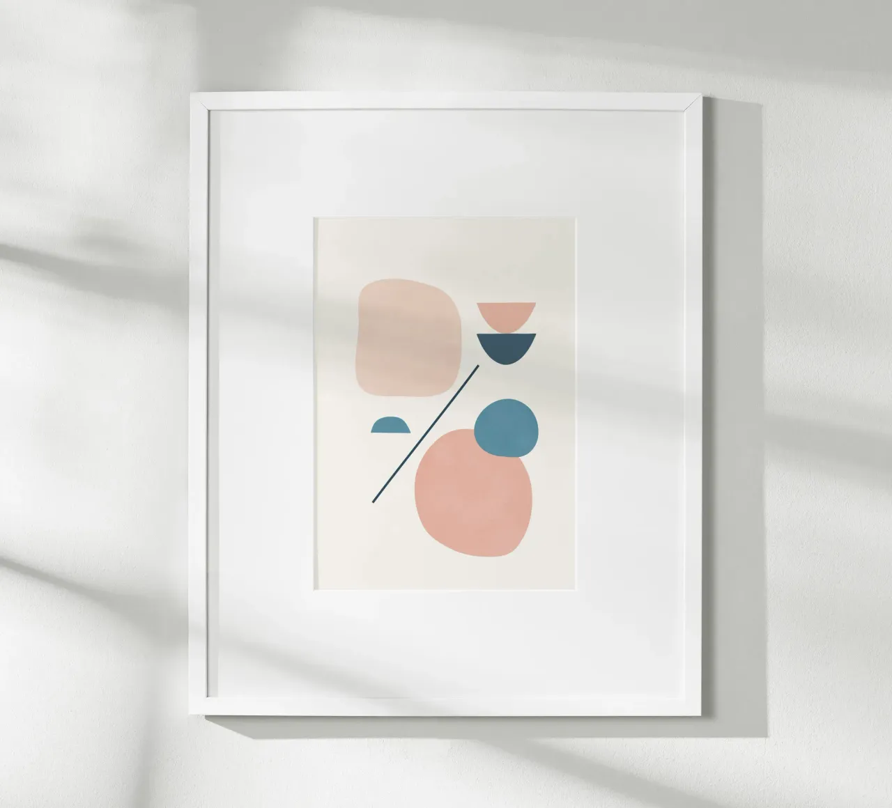 Abstract Minimal Shapes 33 carta hahnemühle da cityart