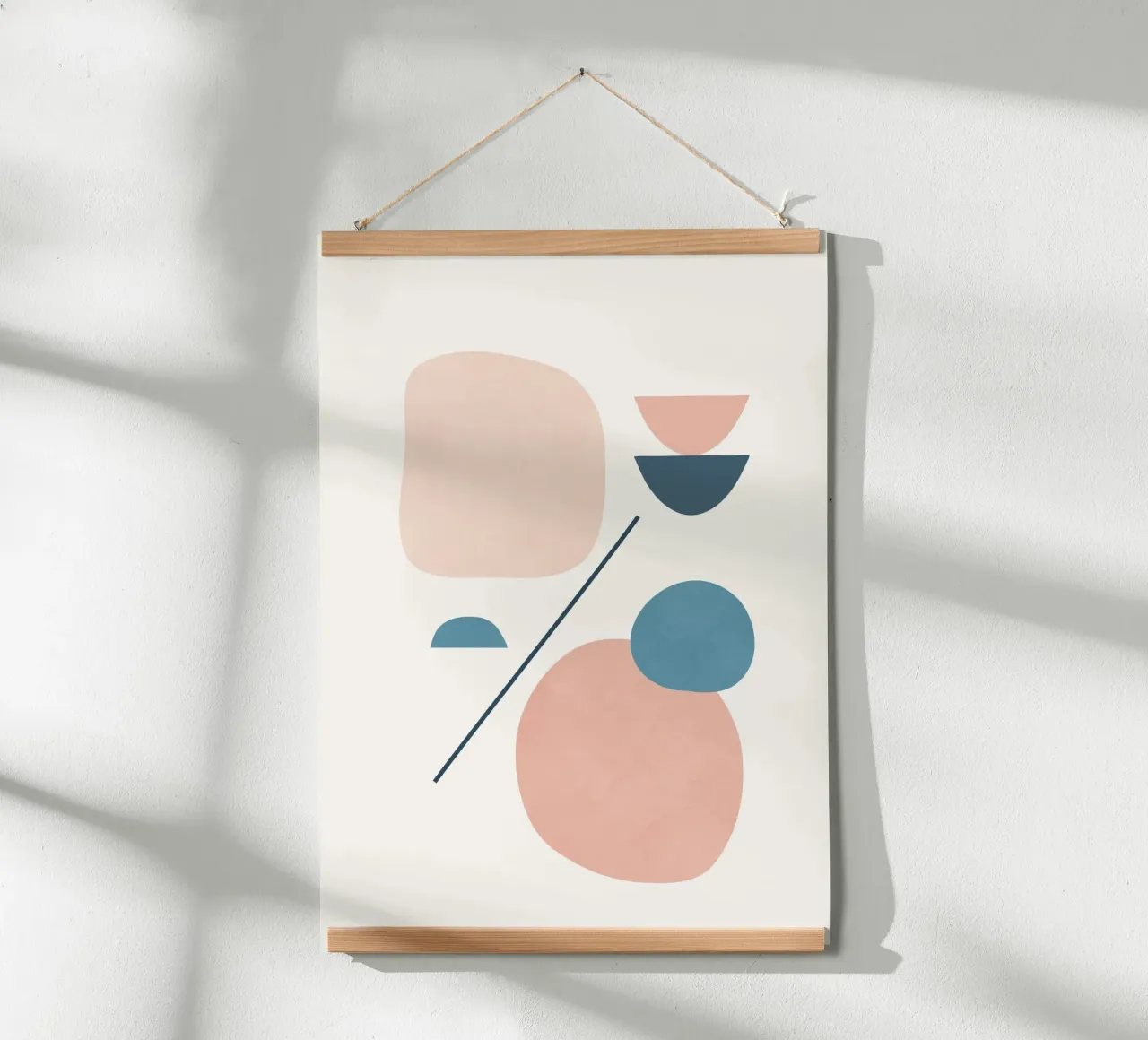 Abstract Minimal Shapes 33 carta hahnemühle da cityart