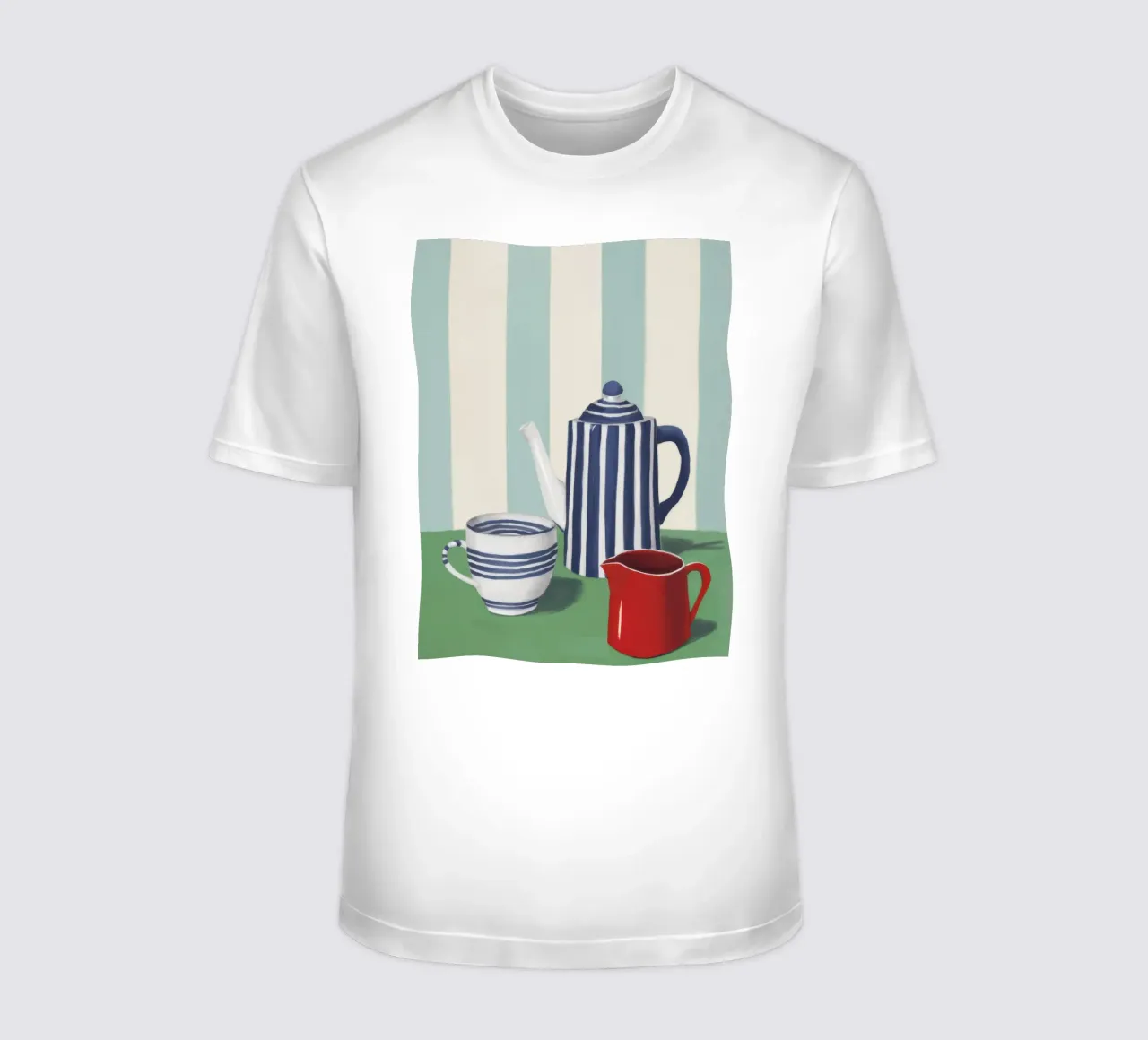 Teiera a righe Stillness t-shirt da Giant Foxs