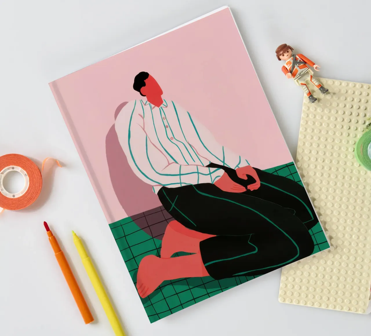 Solitude in Simplicity notebook by Ink Pulse